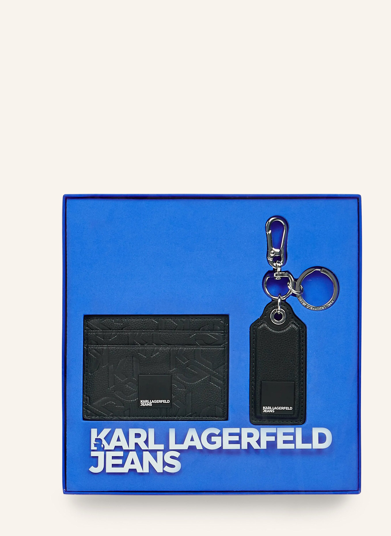 KARL LAGERFELD JEANS Kartenetui: SCHWARZ