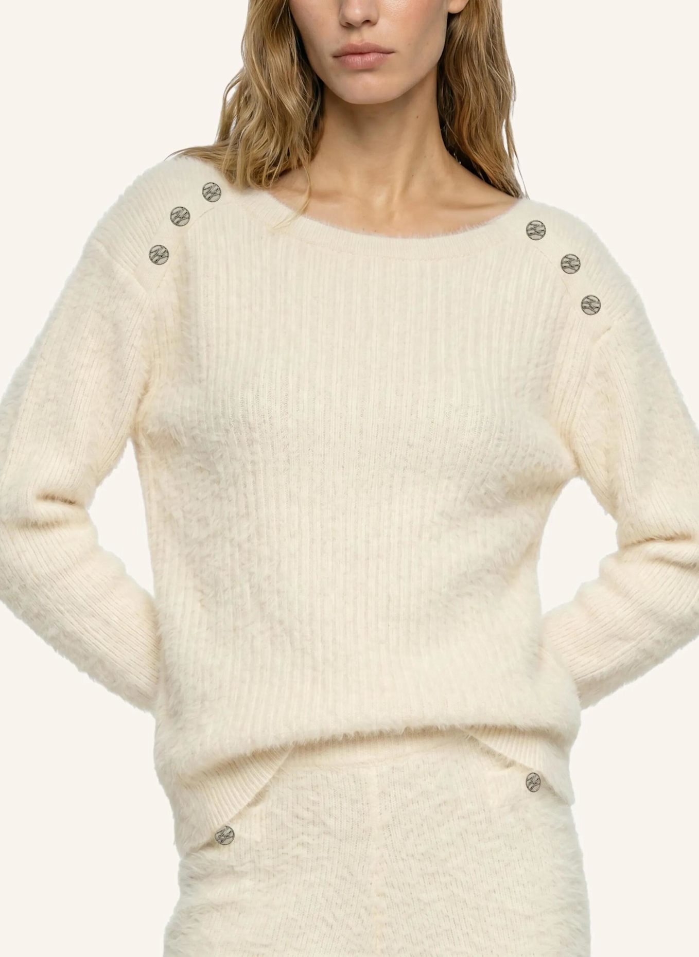 KARL LAGERFELD Top: BEIGE