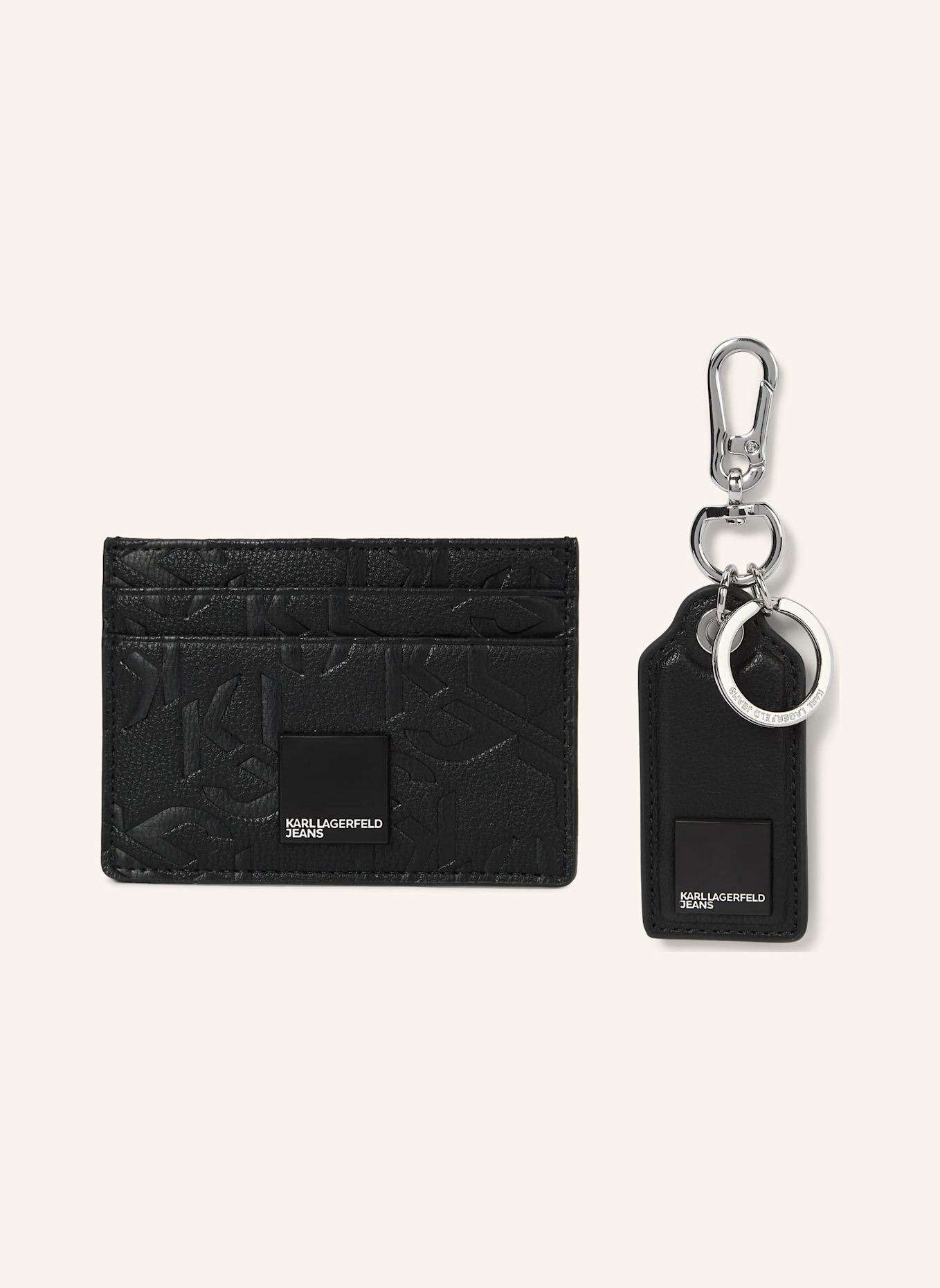 KARL LAGERFELD JEANS Kartenetui: SCHWARZ