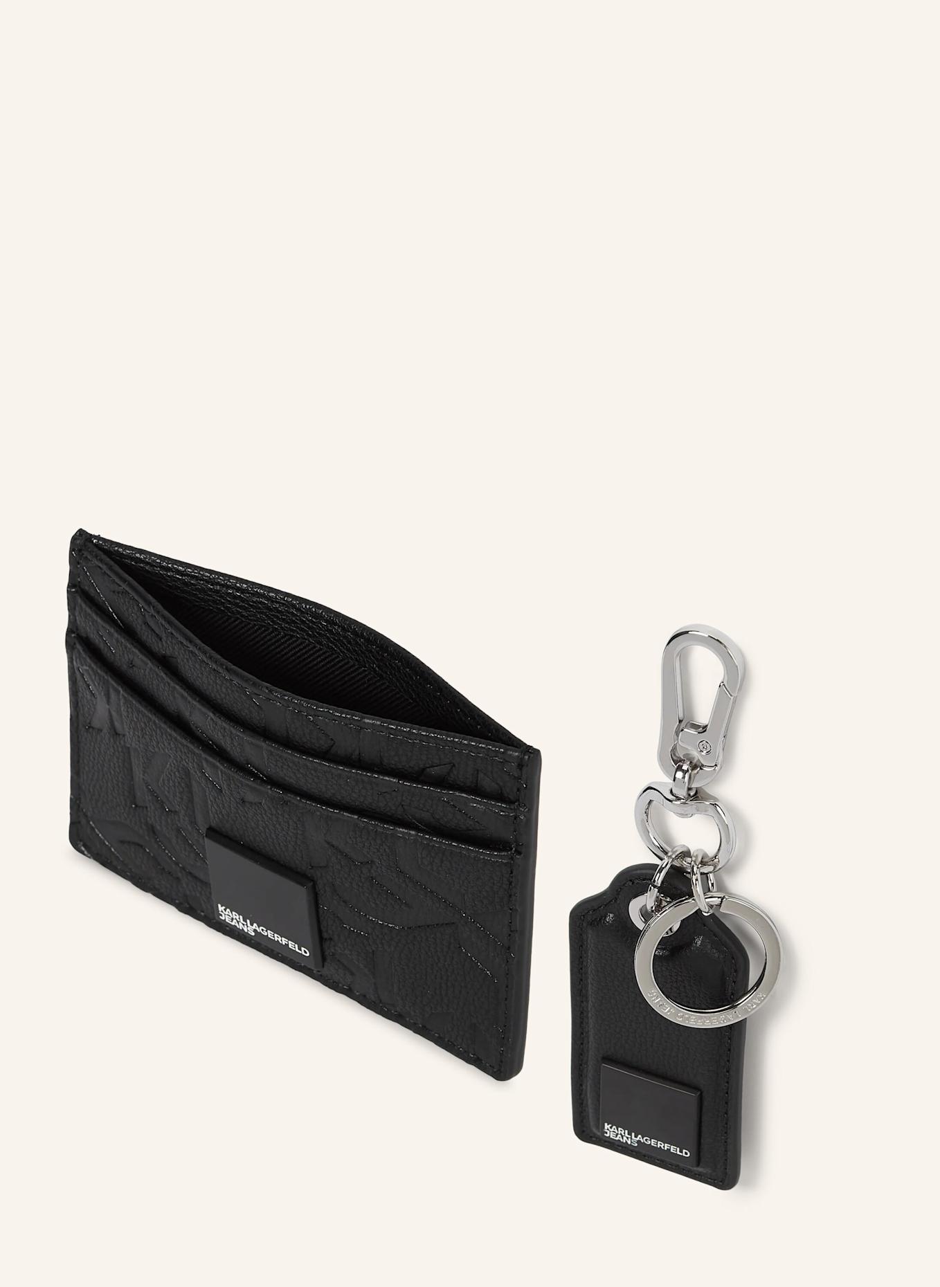 KARL LAGERFELD JEANS Kartenetui: SCHWARZ