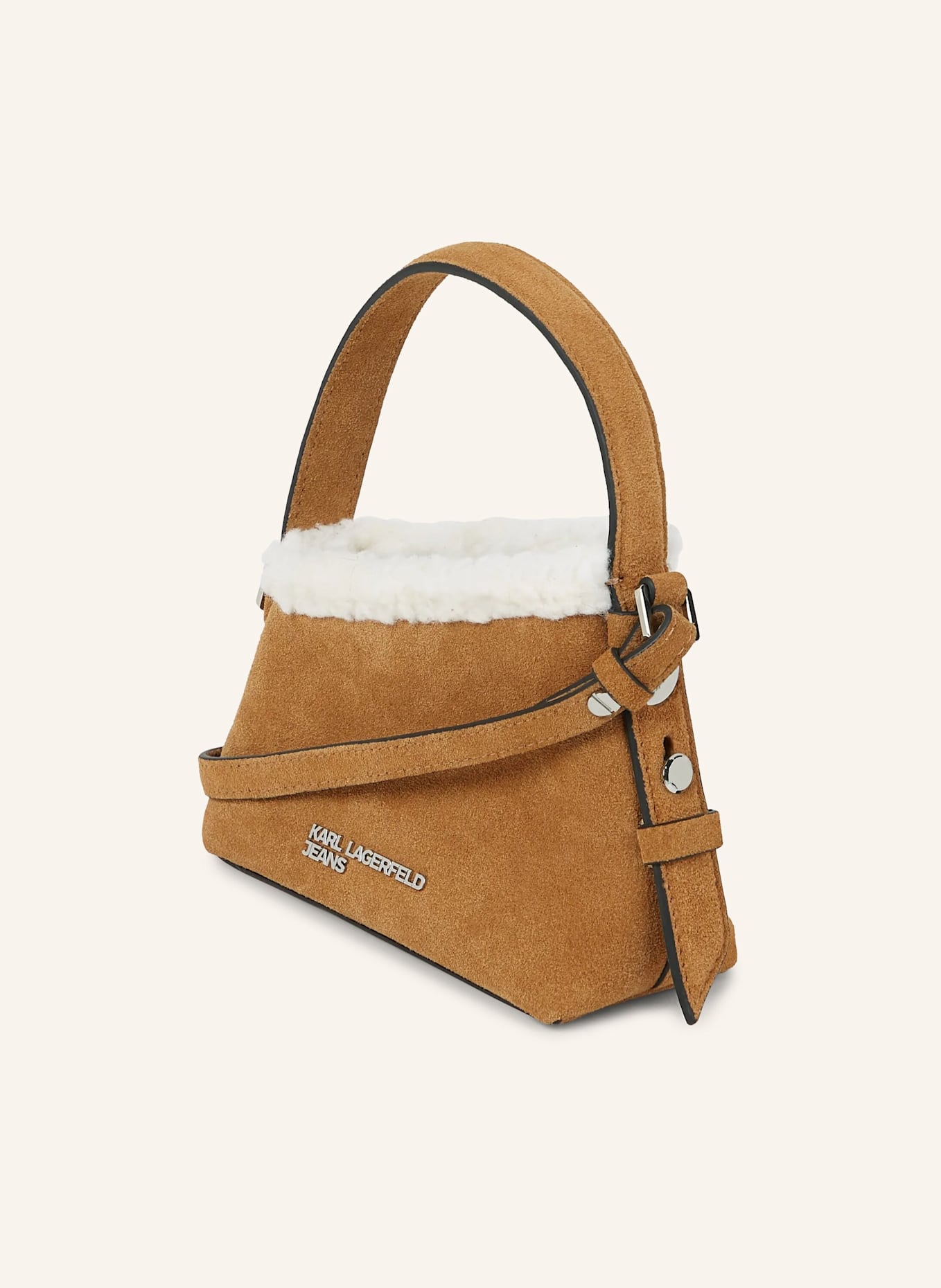 KARL LAGERFELD JEANS Mini-Tasche: BRAUN