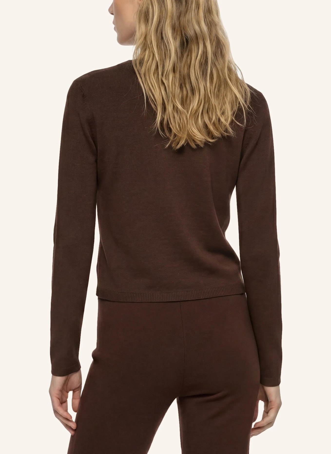 KARL LAGERFELD Top: DUNKELBRAUN