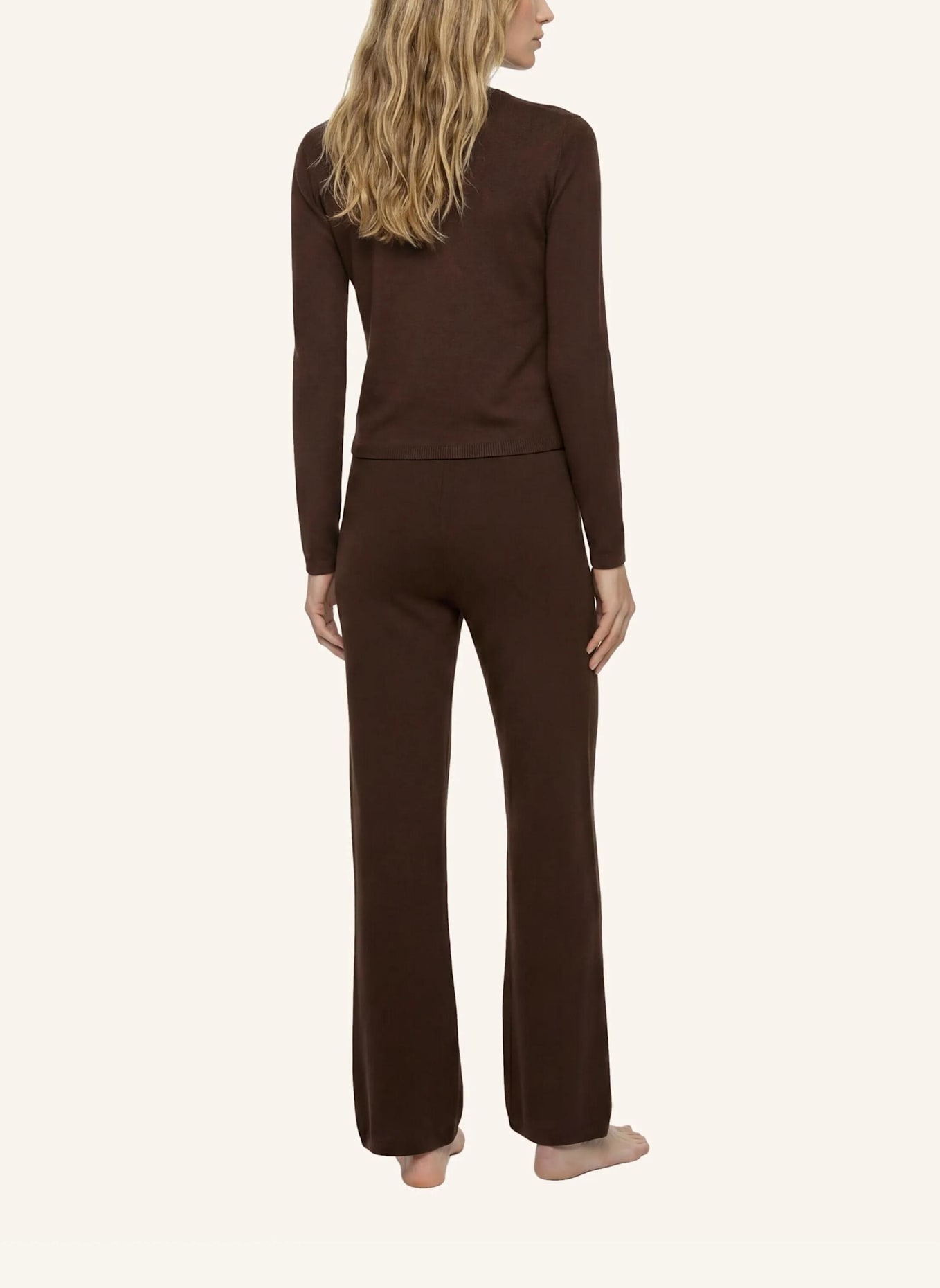 KARL LAGERFELD Hose: DUNKELBRAUN