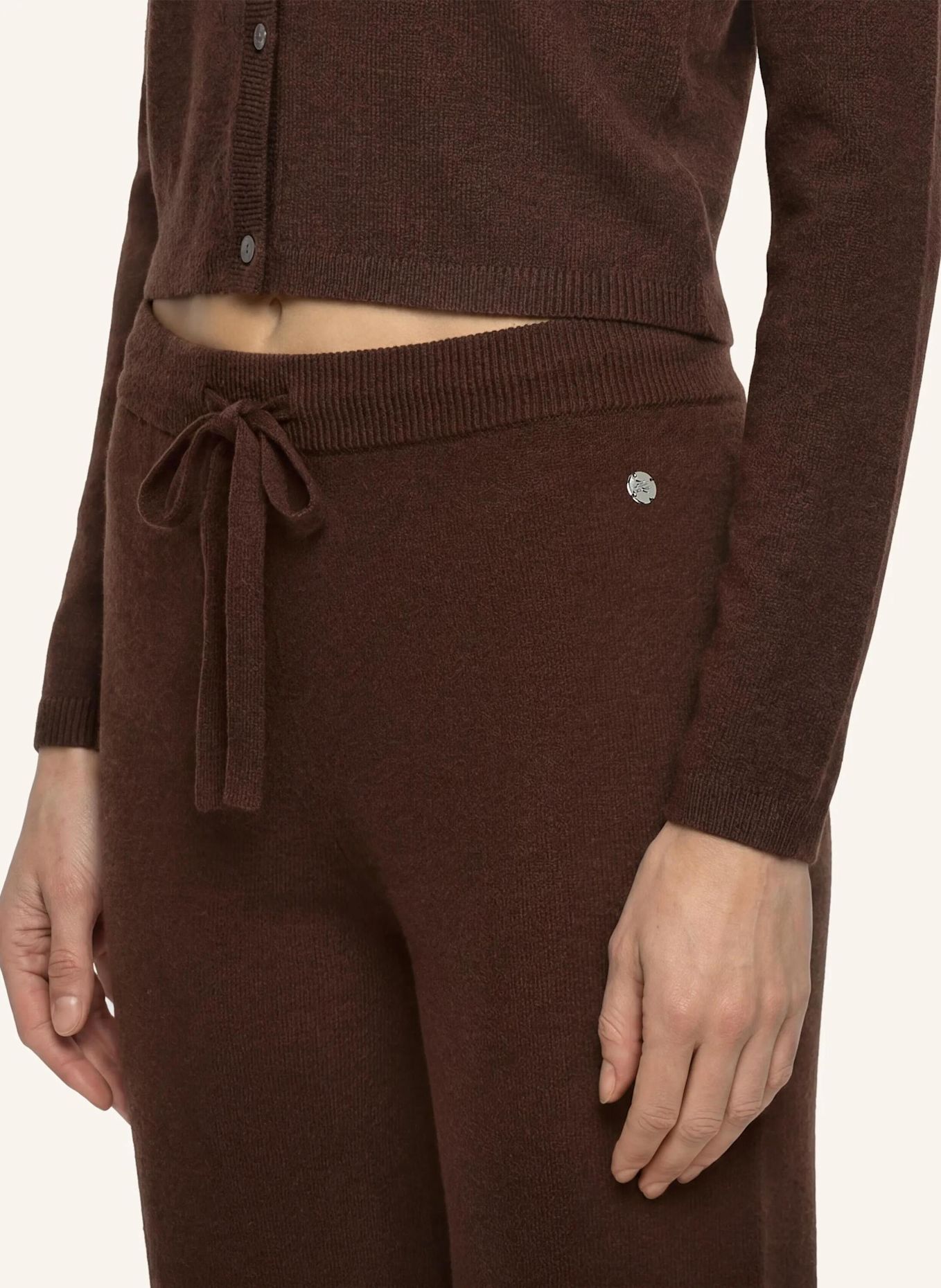 KARL LAGERFELD Hose: DUNKELBRAUN