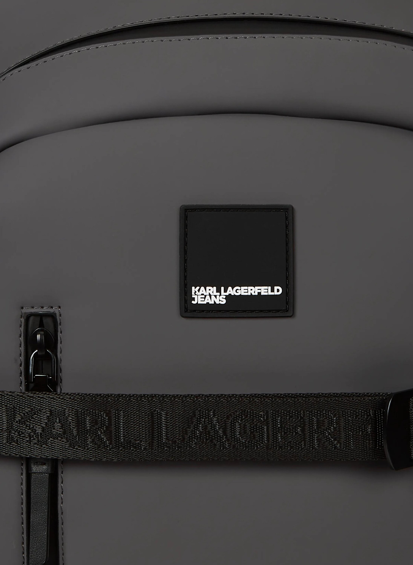 KARL LAGERFELD JEANS Rucksack: GRAU