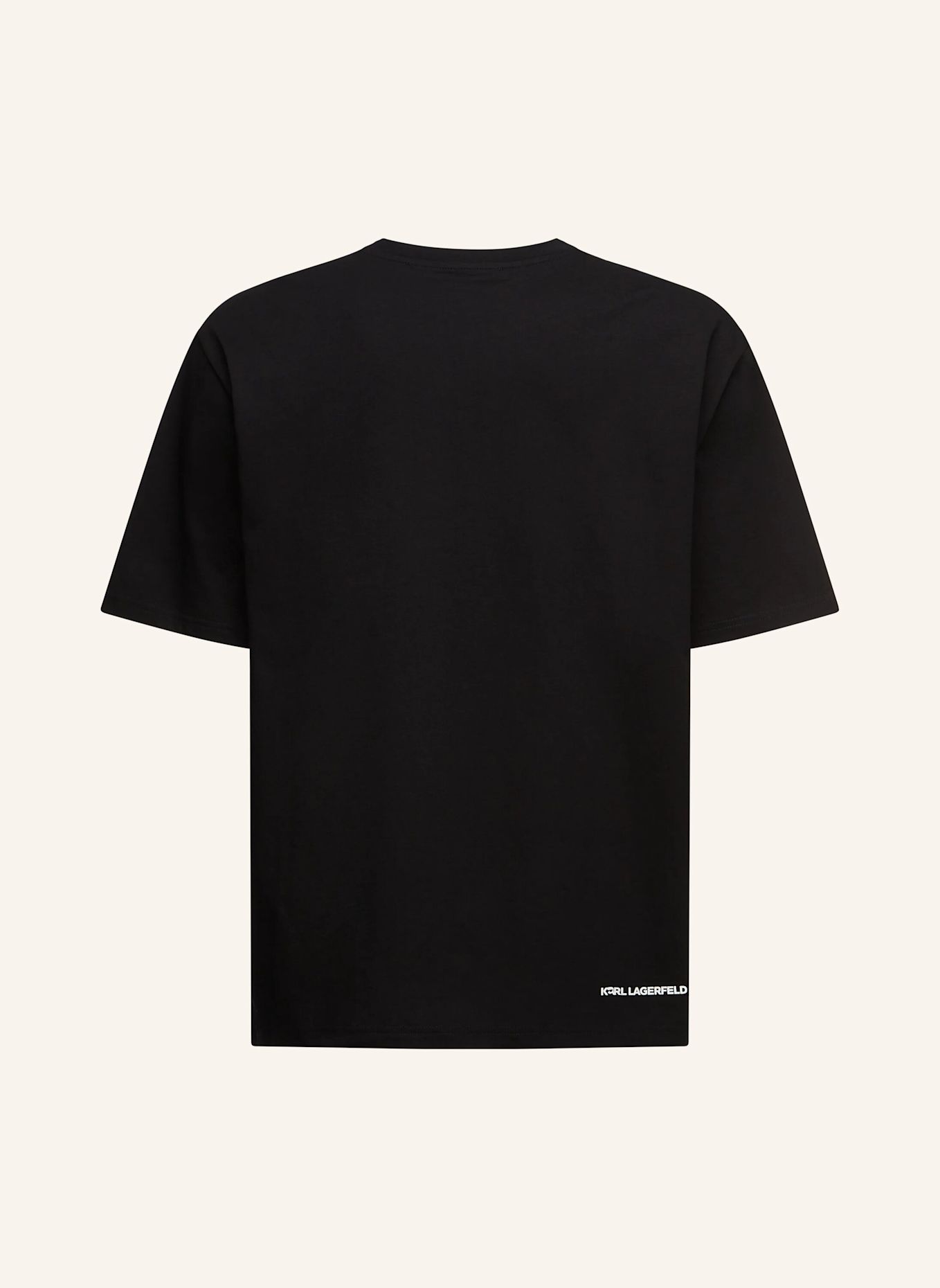 KARL LAGERFELD T-shirt: SCHWARZ