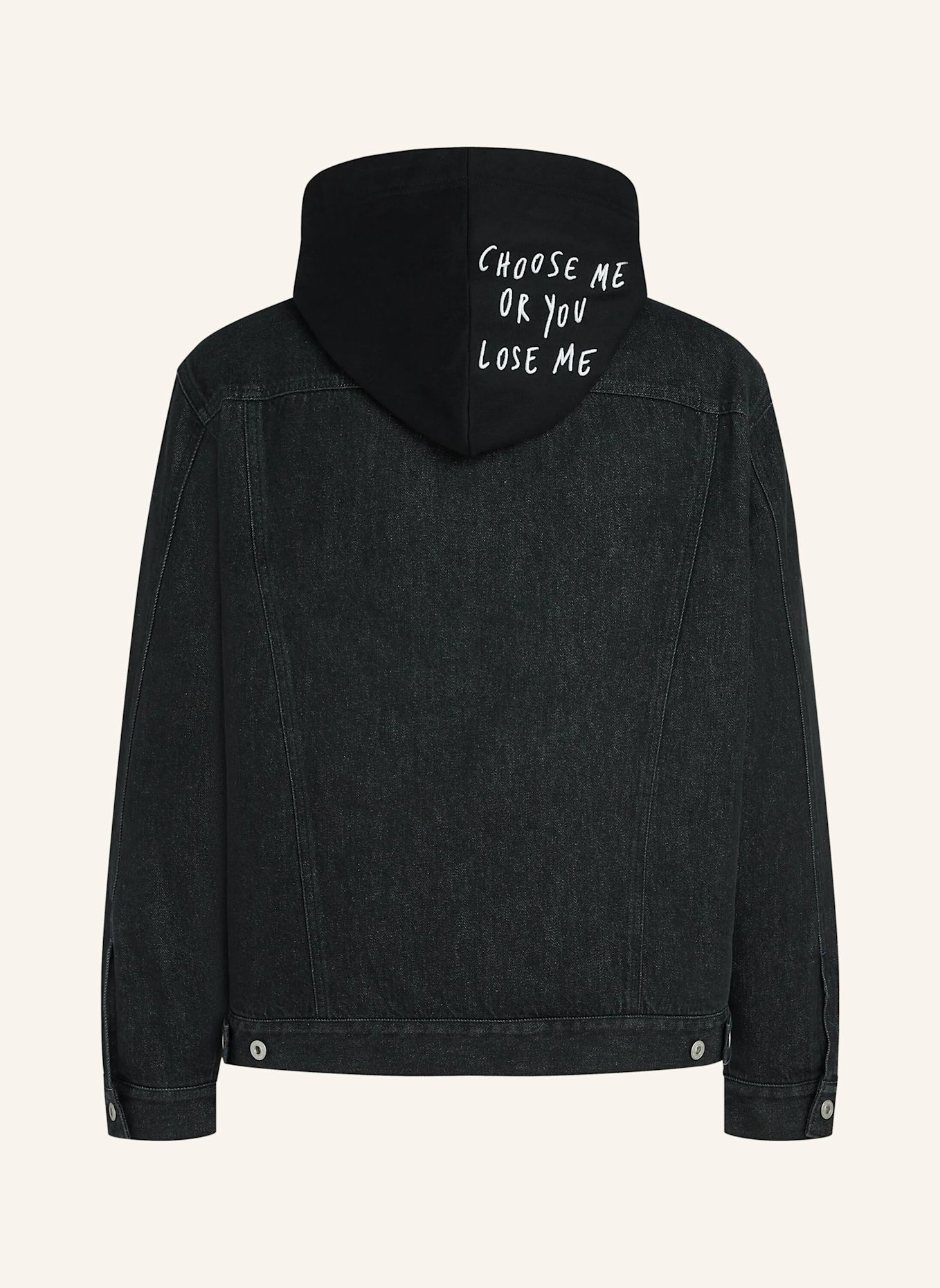 KARL LAGERFELD JEANS Jacke x Pietro Terzini: SCHWARZ