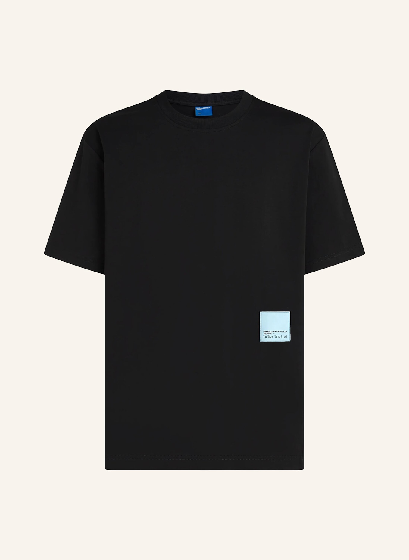 KARL LAGERFELD JEANS T-shirt x Pietro Terzini: SCHWARZ
