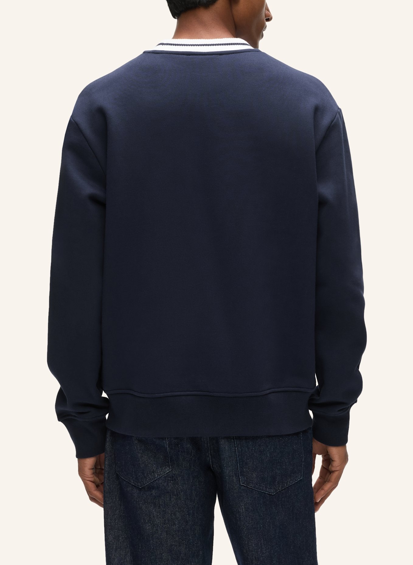 KARL LAGERFELD Sweatshirt: DUNKELBLAU