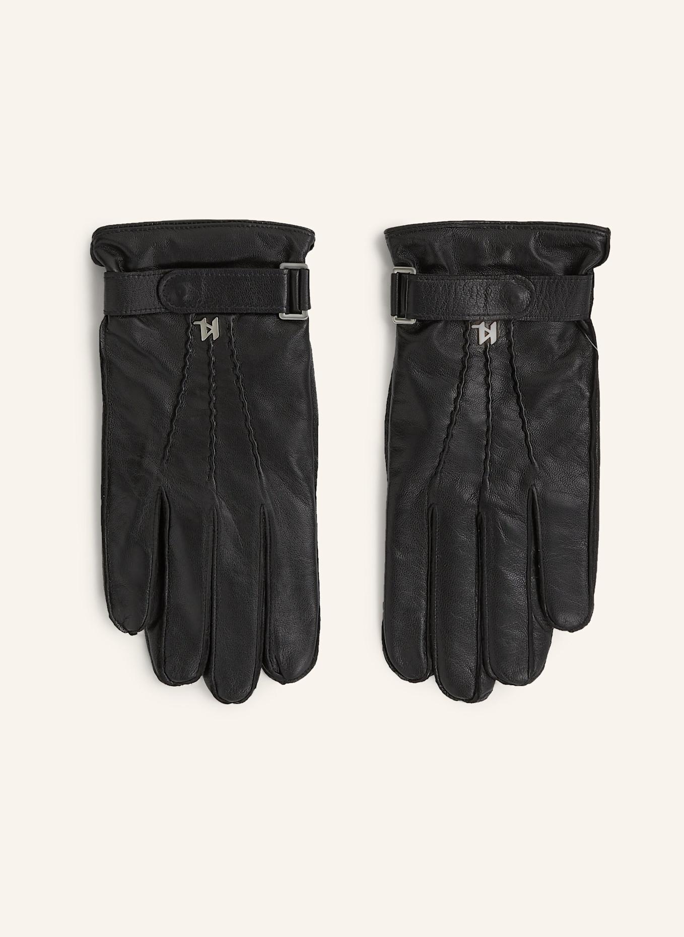 KARL LAGERFELD Handschuhe: SCHWARZ