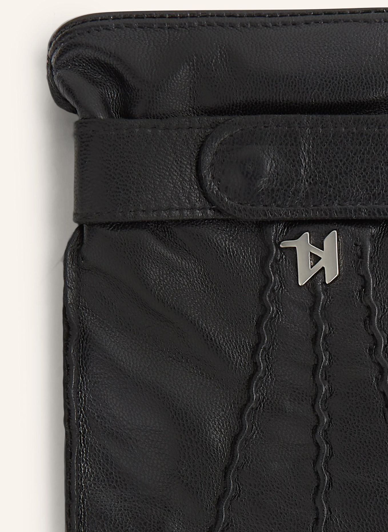 KARL LAGERFELD Handschuhe: SCHWARZ