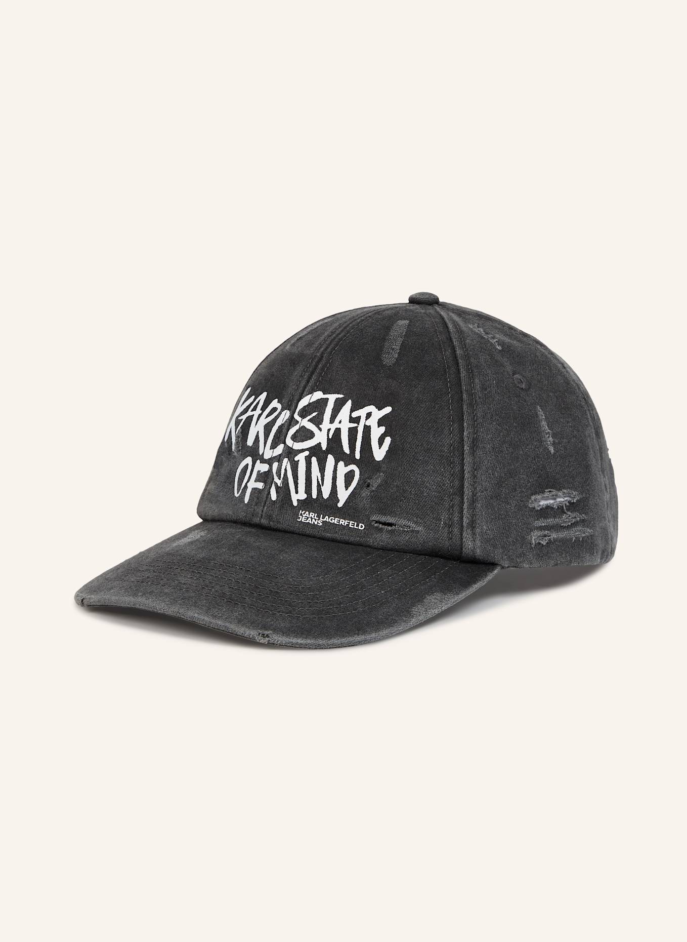KARL LAGERFELD JEANS Cap: SCHWARZ