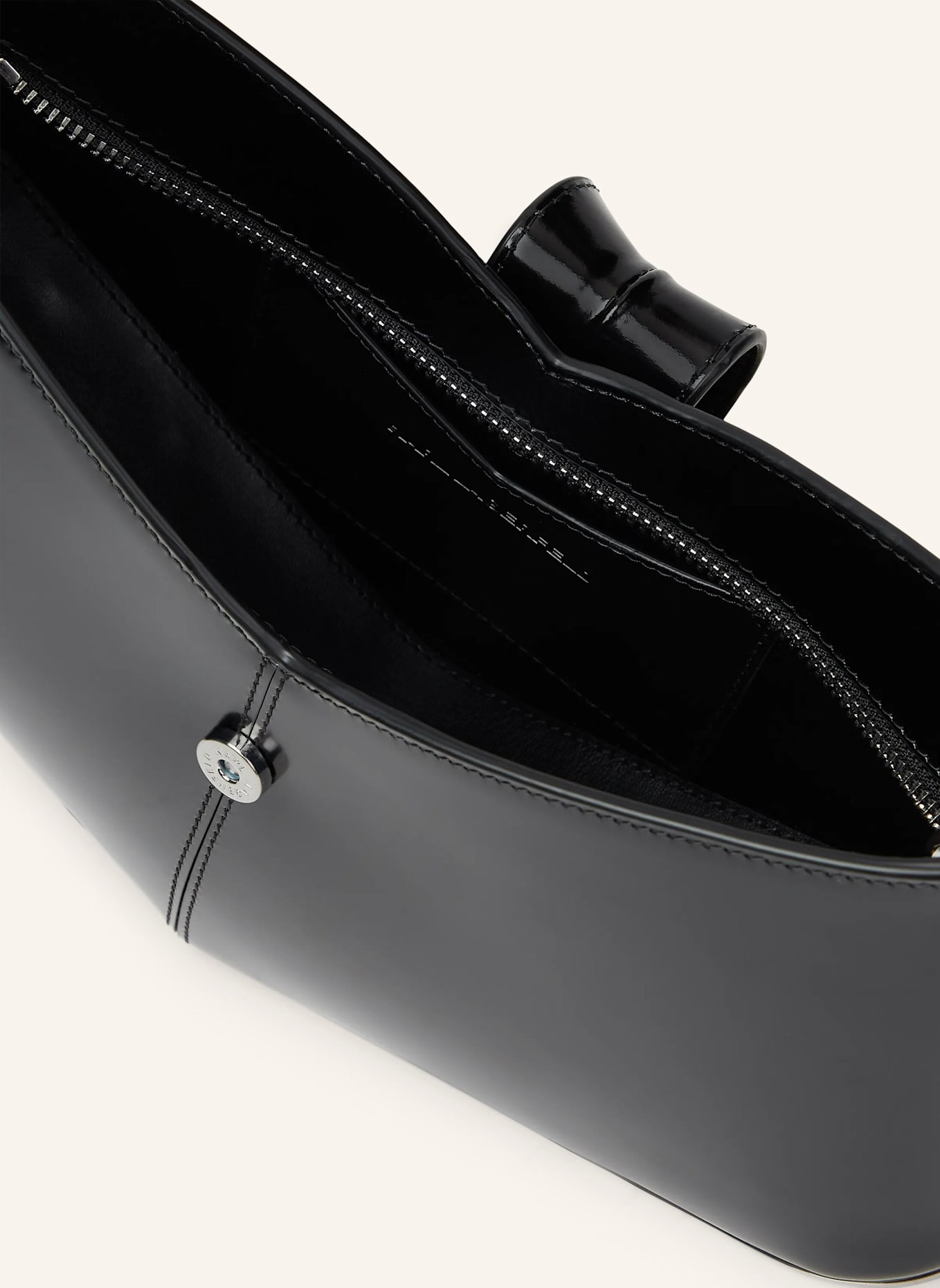 KARL LAGERFELD Schultertasche KL STUDIO: SCHWARZ