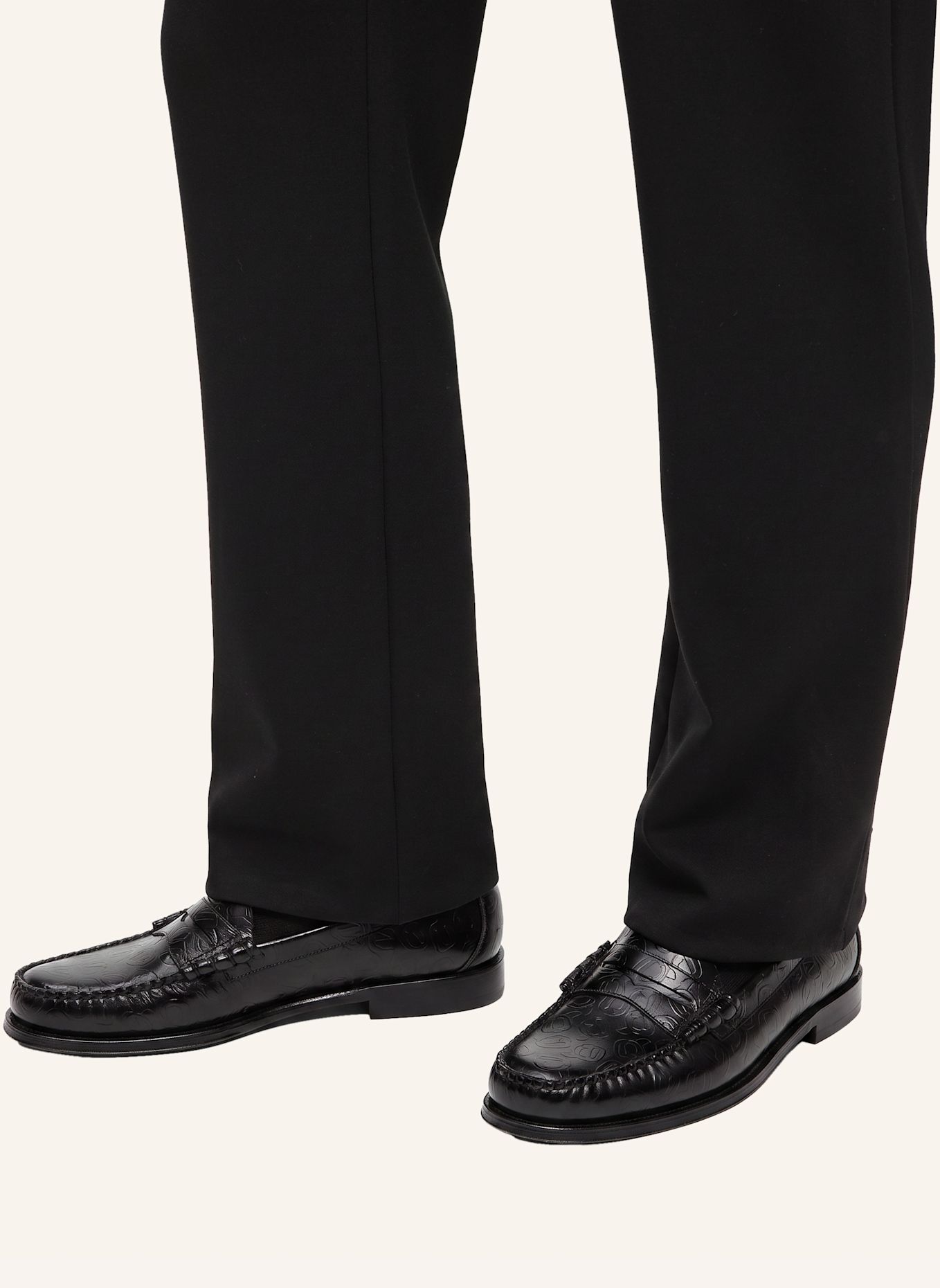 KARL LAGERFELD Flache Schuhe: SCHWARZ