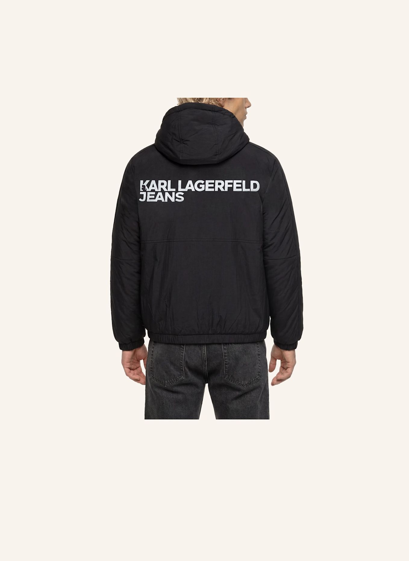 KARL LAGERFELD JEANS Jacke: SCHWARZ