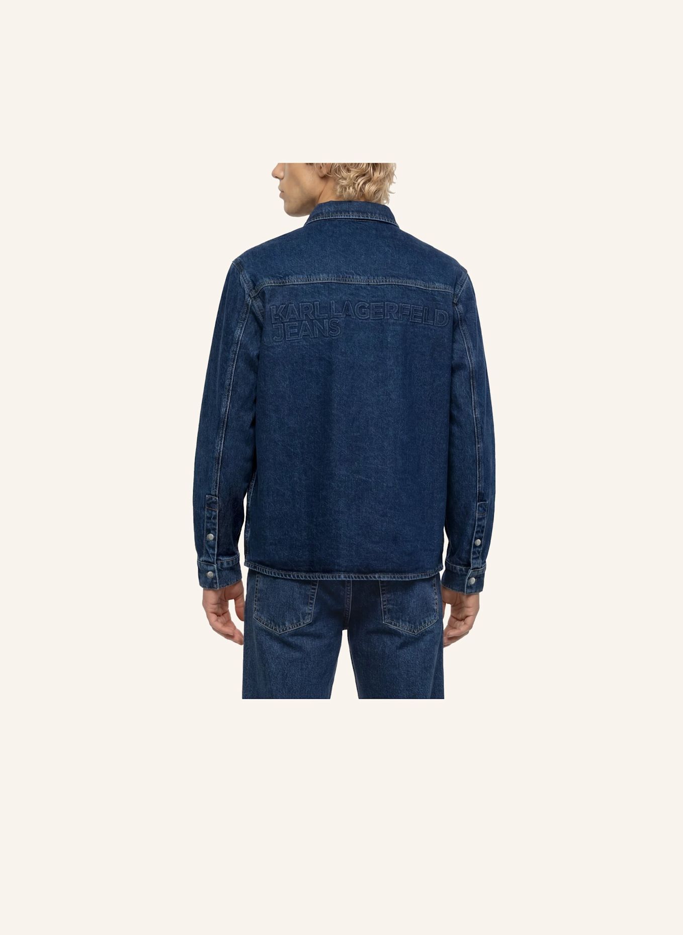 KARL LAGERFELD JEANS Hemd: BLAU