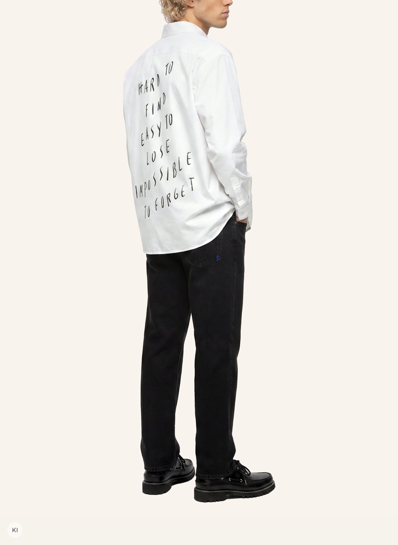 KARL LAGERFELD JEANS Jeans x Pietro Terzini: SCHWARZ