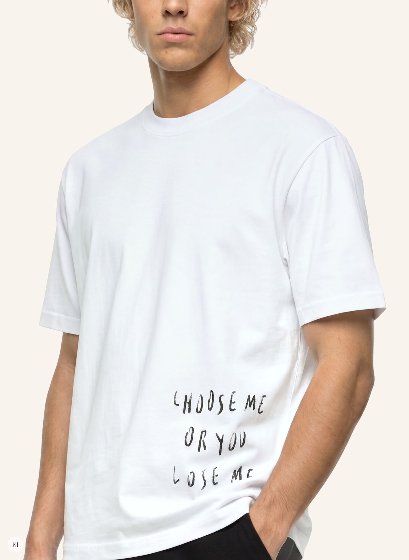 KARL LAGERFELD JEANS T-shirt x Pietro Terzini: WEISS