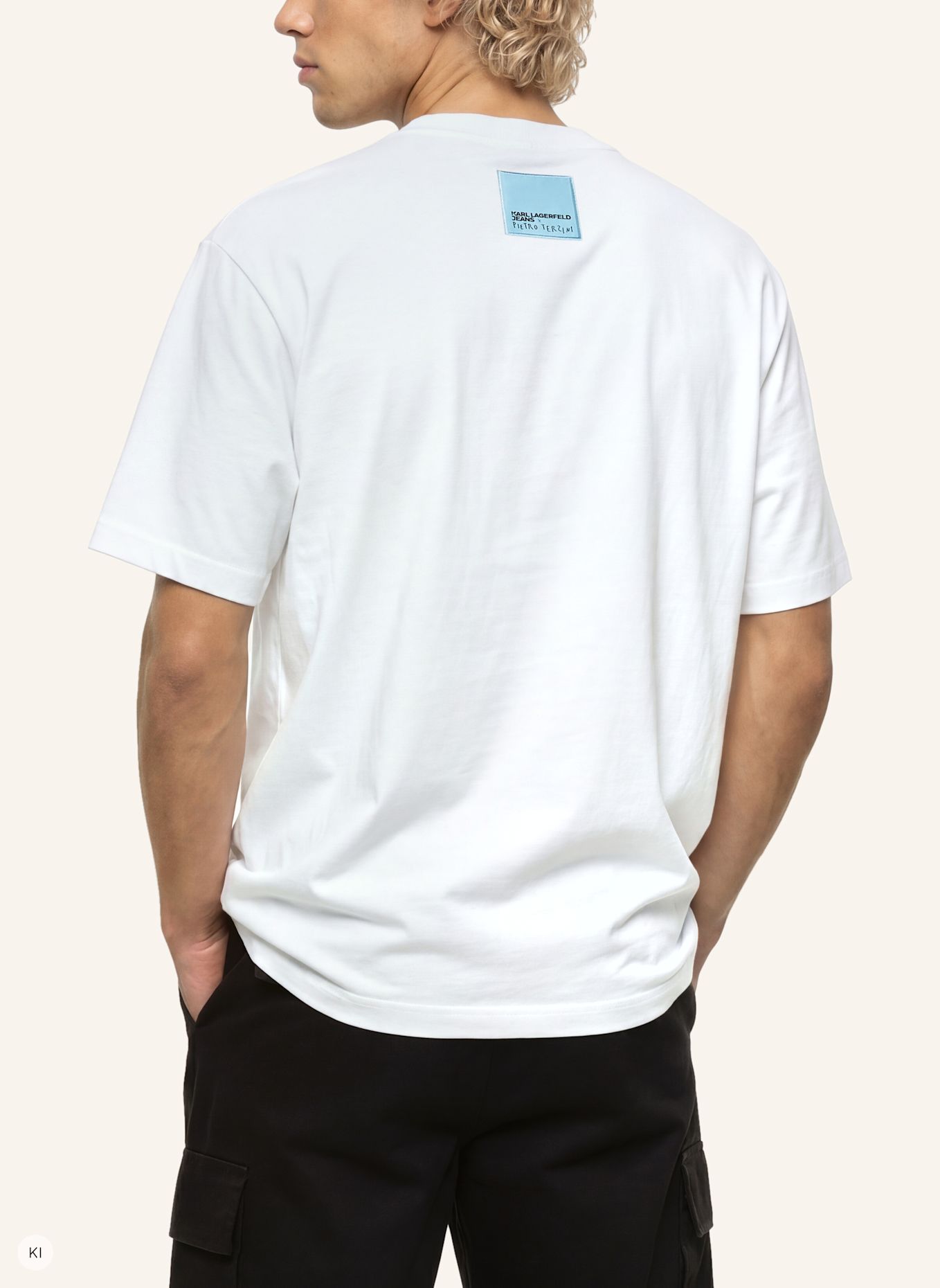 KARL LAGERFELD JEANS T-shirt x Pietro Terzini: WEISS