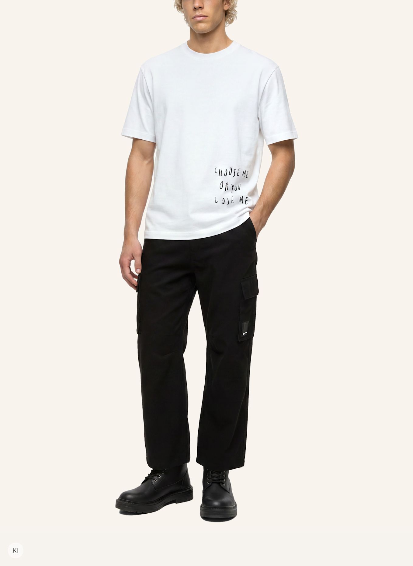 KARL LAGERFELD JEANS T-shirt x Pietro Terzini: WEISS