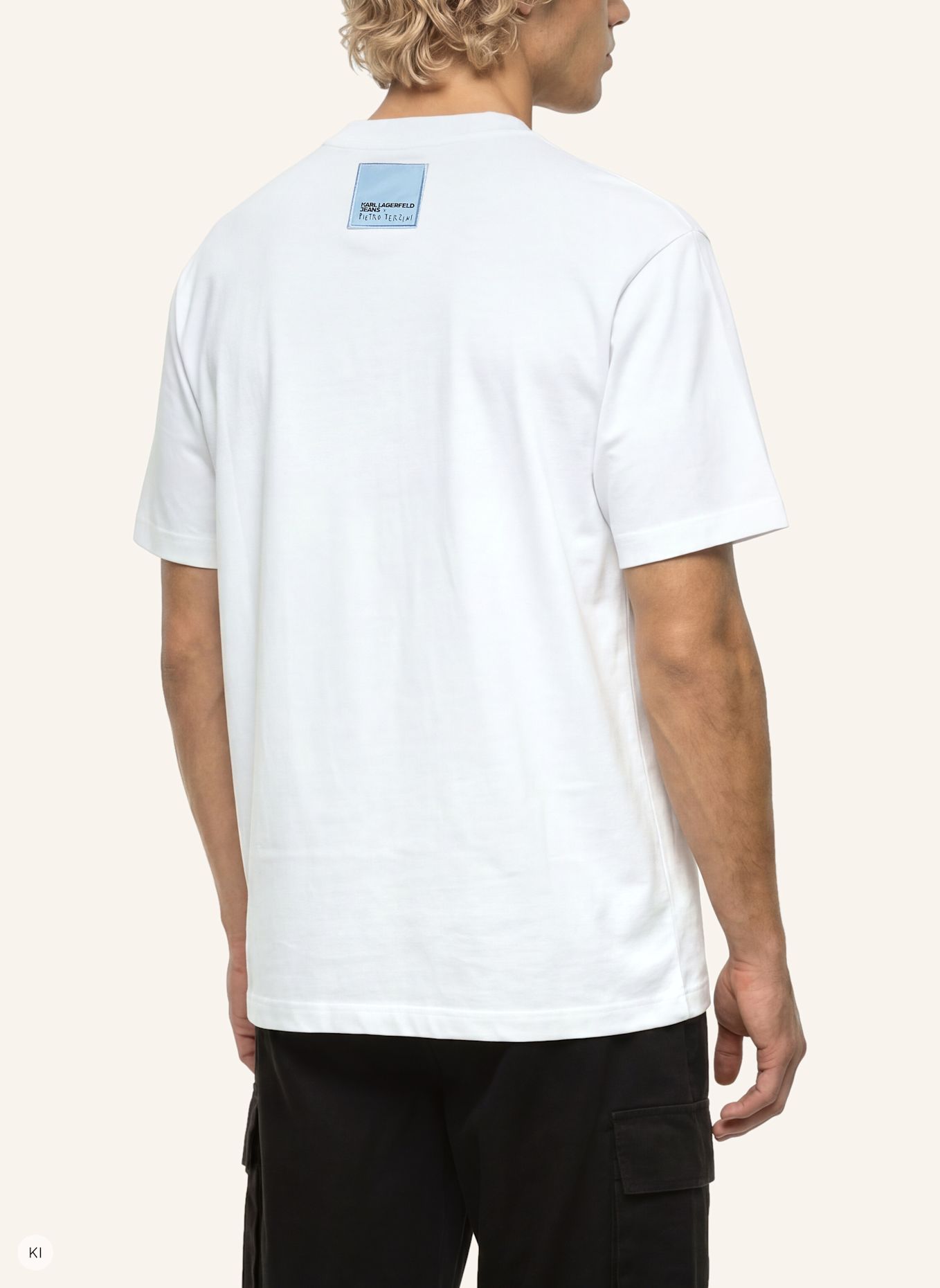 KARL LAGERFELD JEANS T-shirt x Pietro Terzini: WEISS