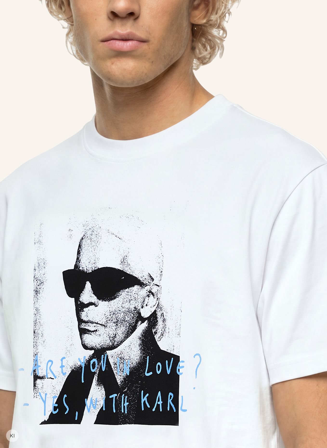KARL LAGERFELD JEANS T-shirt x Pietro Terzini: WEISS