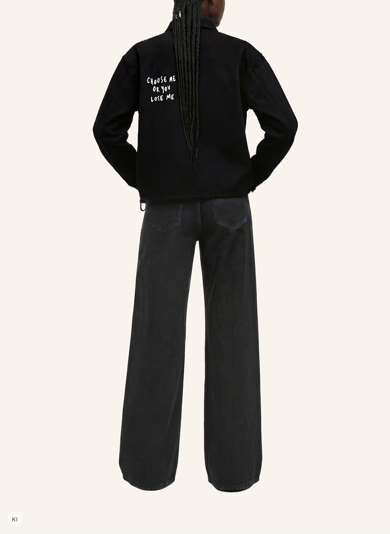 KARL LAGERFELD JEANS Jeans: SCHWARZ