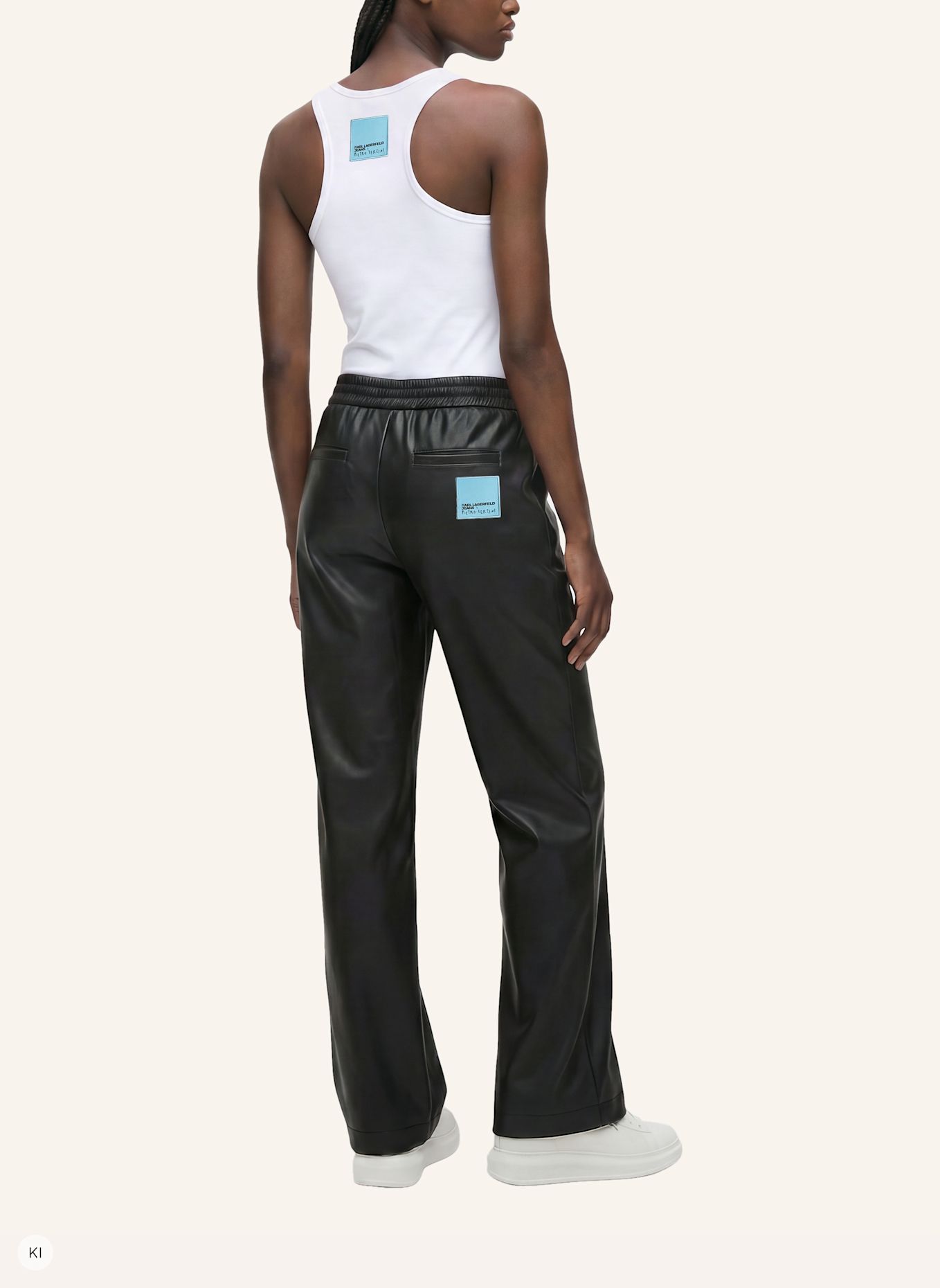 KARL LAGERFELD JEANS Hose: SCHWARZ