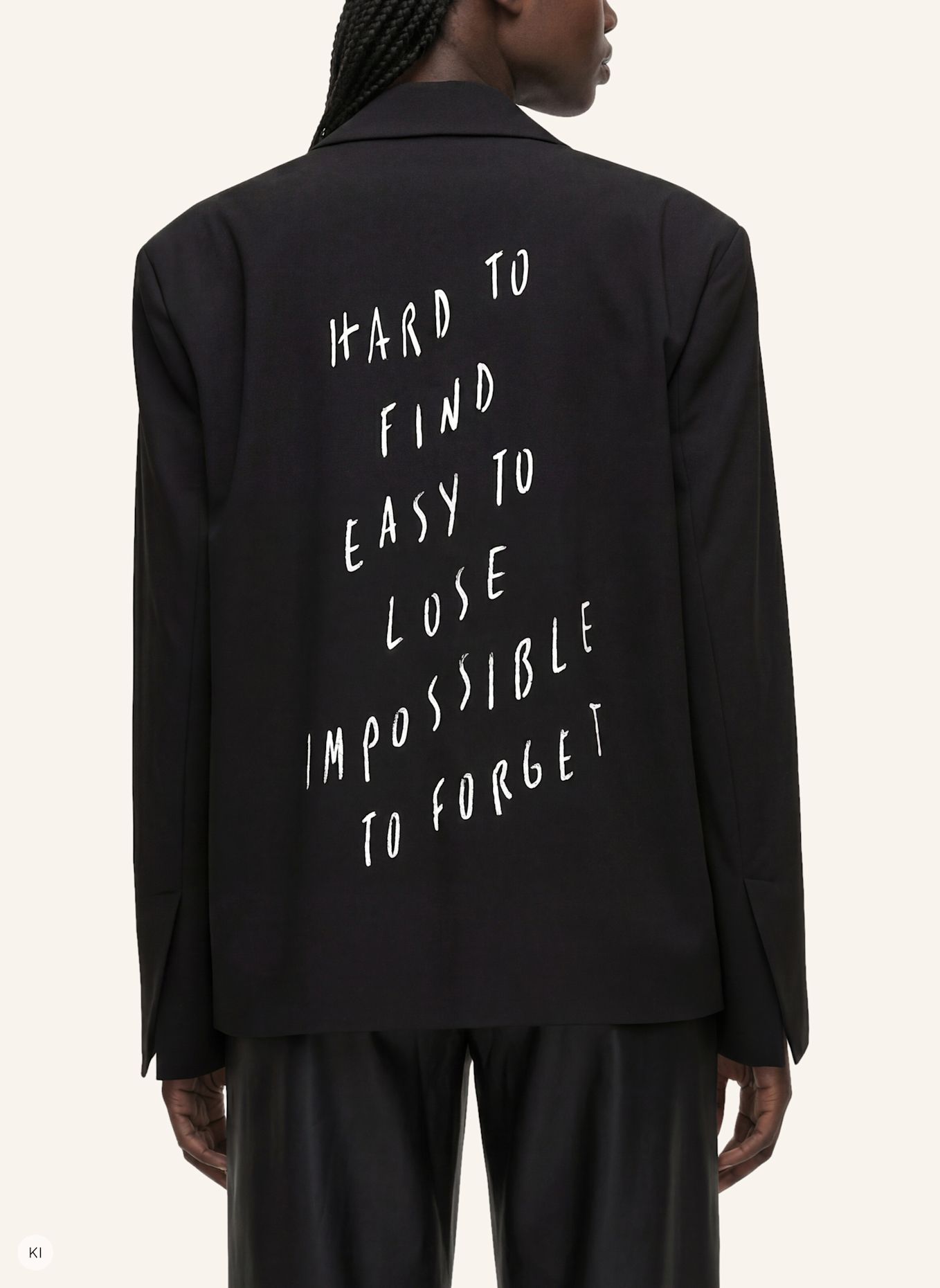 KARL LAGERFELD JEANS Blazer: SCHWARZ