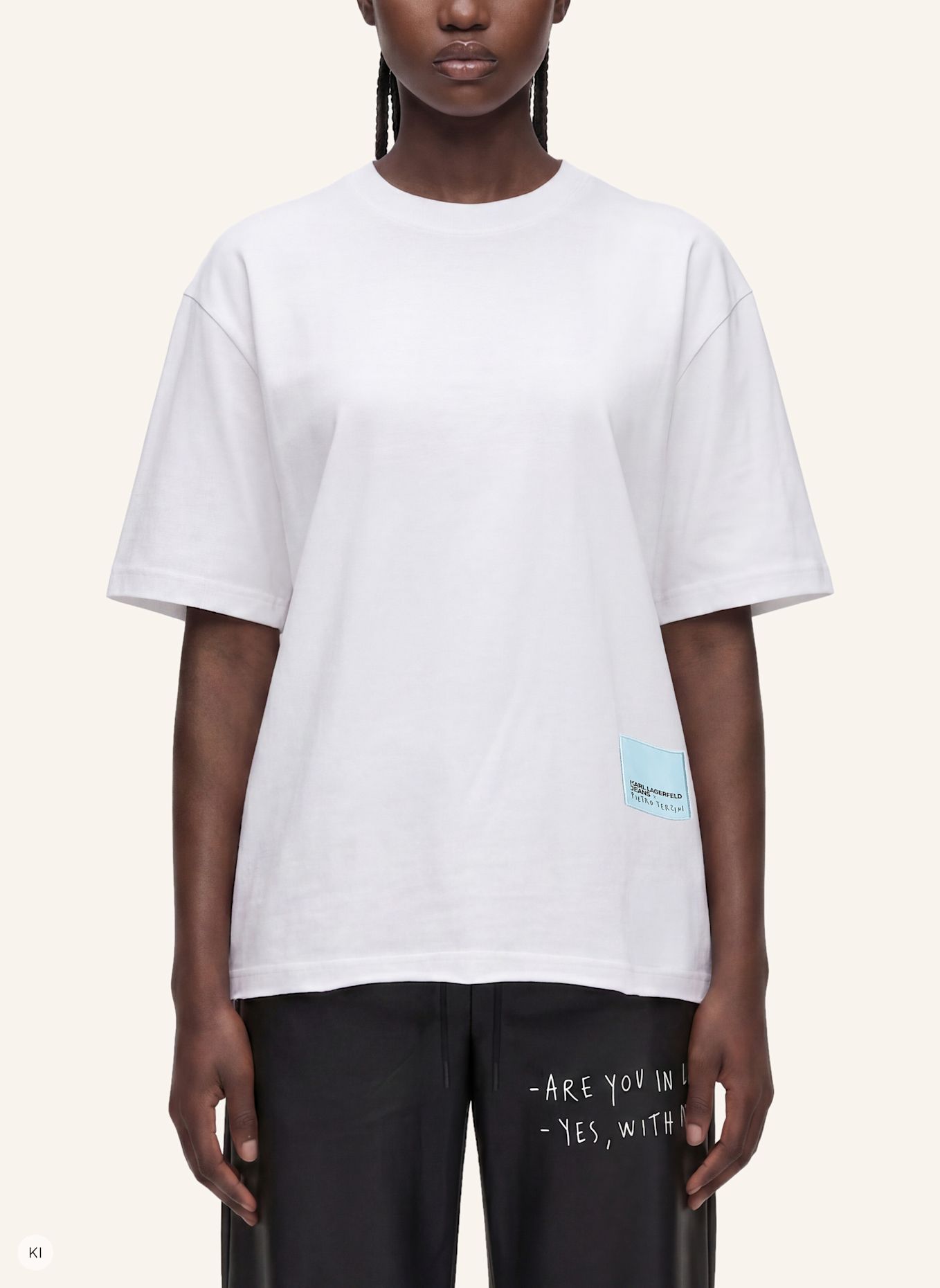 KARL LAGERFELD JEANS T-shirt: WEISS