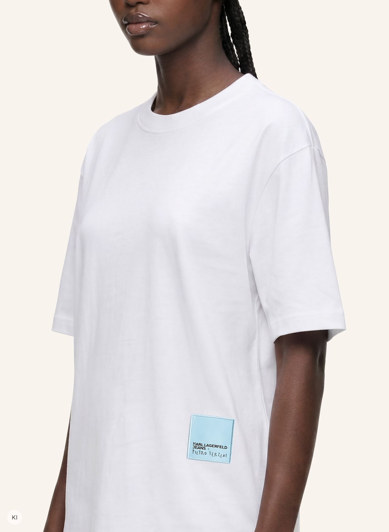 KARL LAGERFELD JEANS T-shirt: WEISS