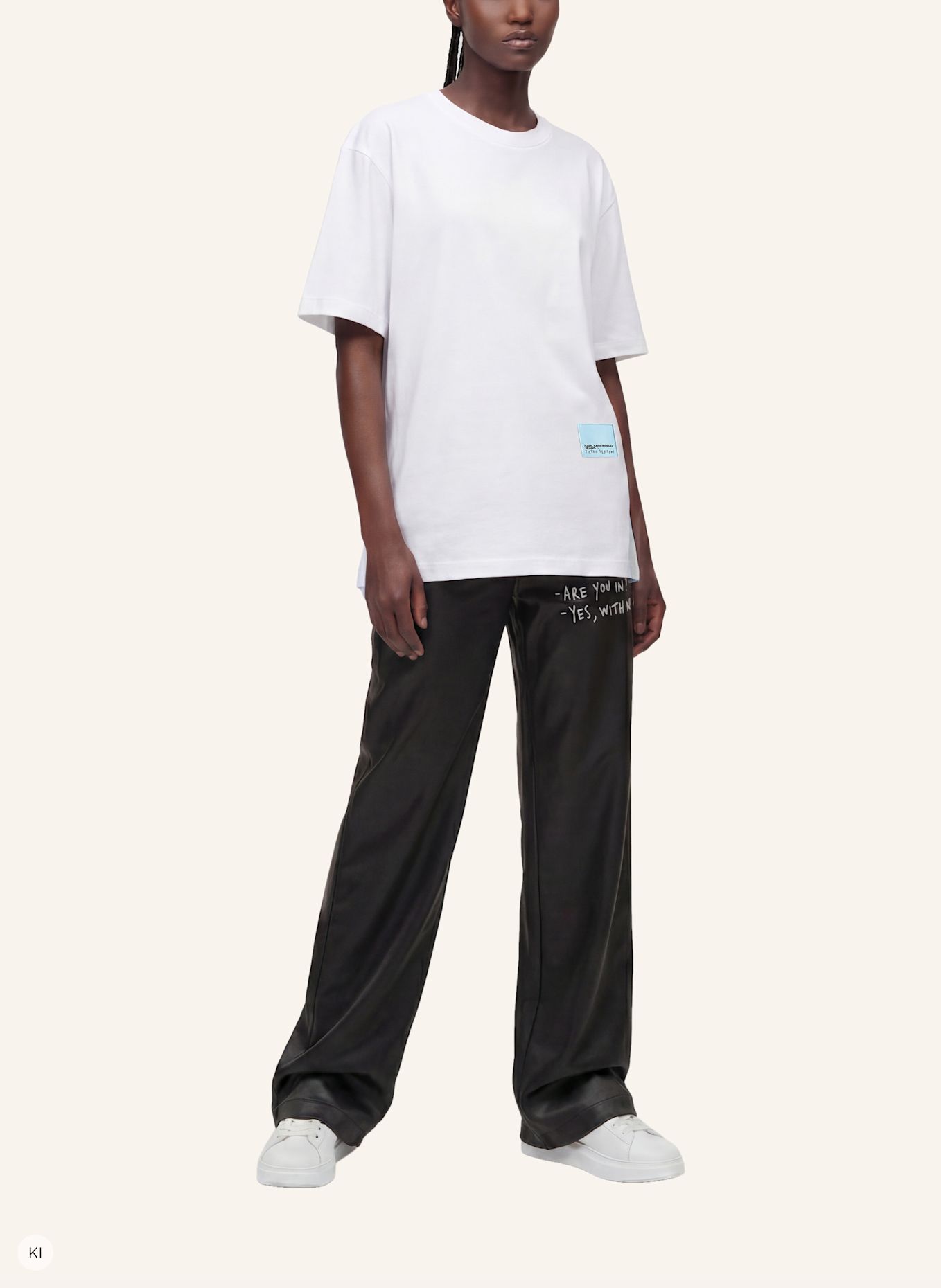 KARL LAGERFELD JEANS T-shirt: WEISS