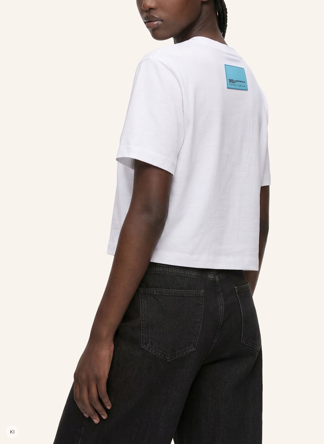 KARL LAGERFELD JEANS T-shirt: WEISS