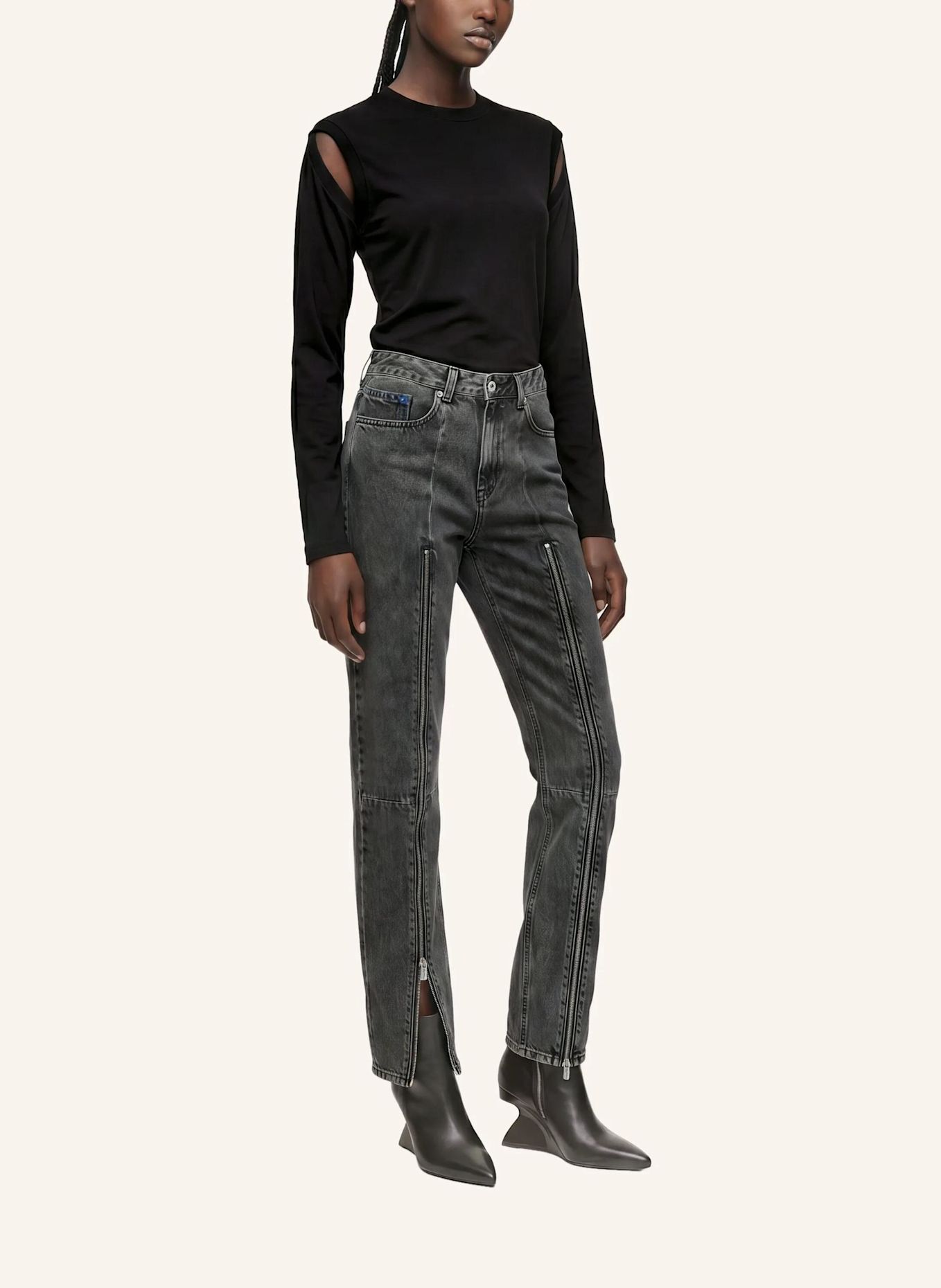 KARL LAGERFELD JEANS Jeans: SCHWARZ