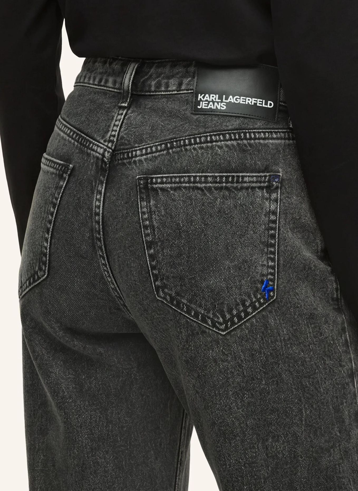 KARL LAGERFELD JEANS Jeans: SCHWARZ