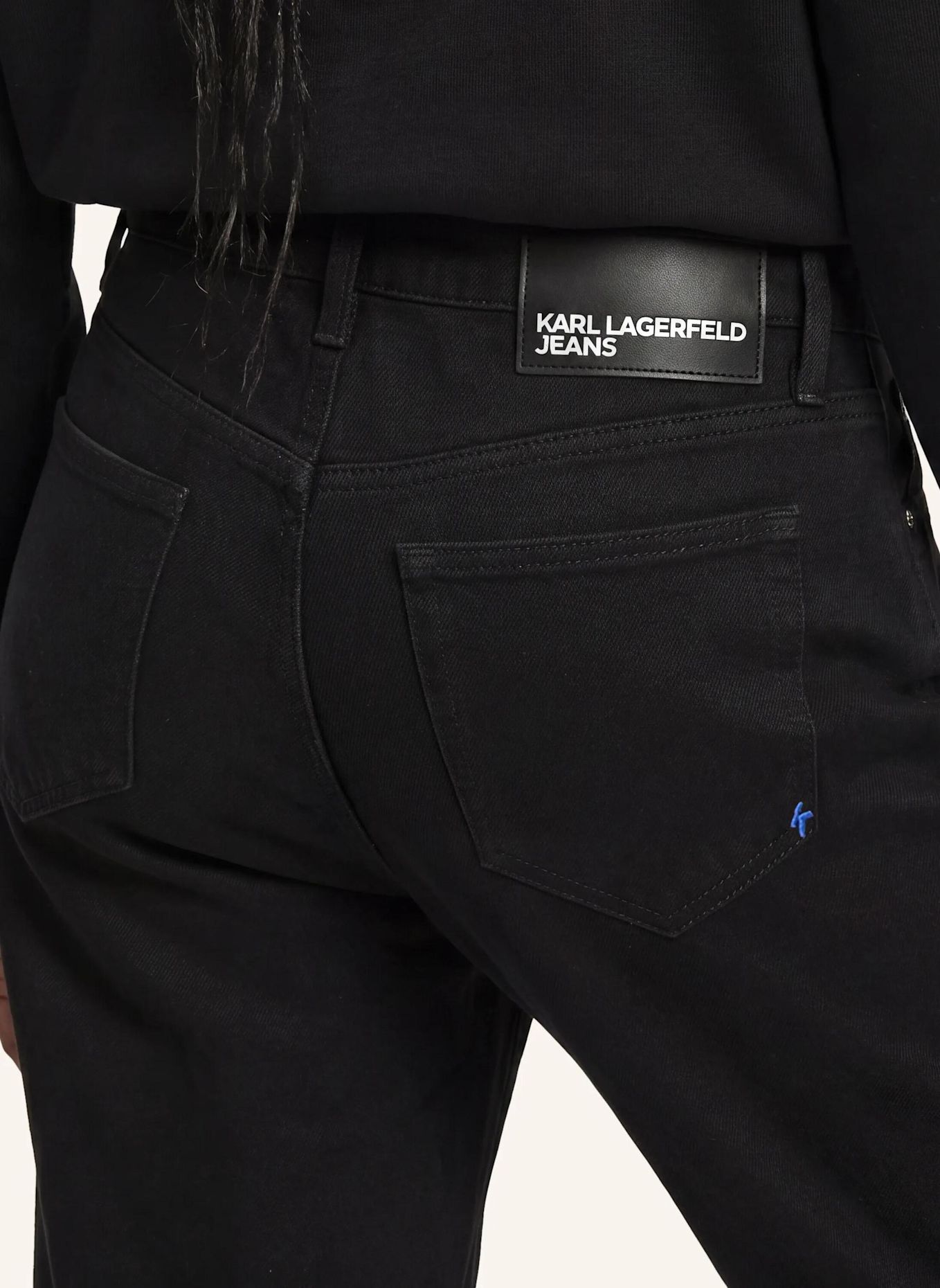 KARL LAGERFELD JEANS Jeans: SCHWARZ