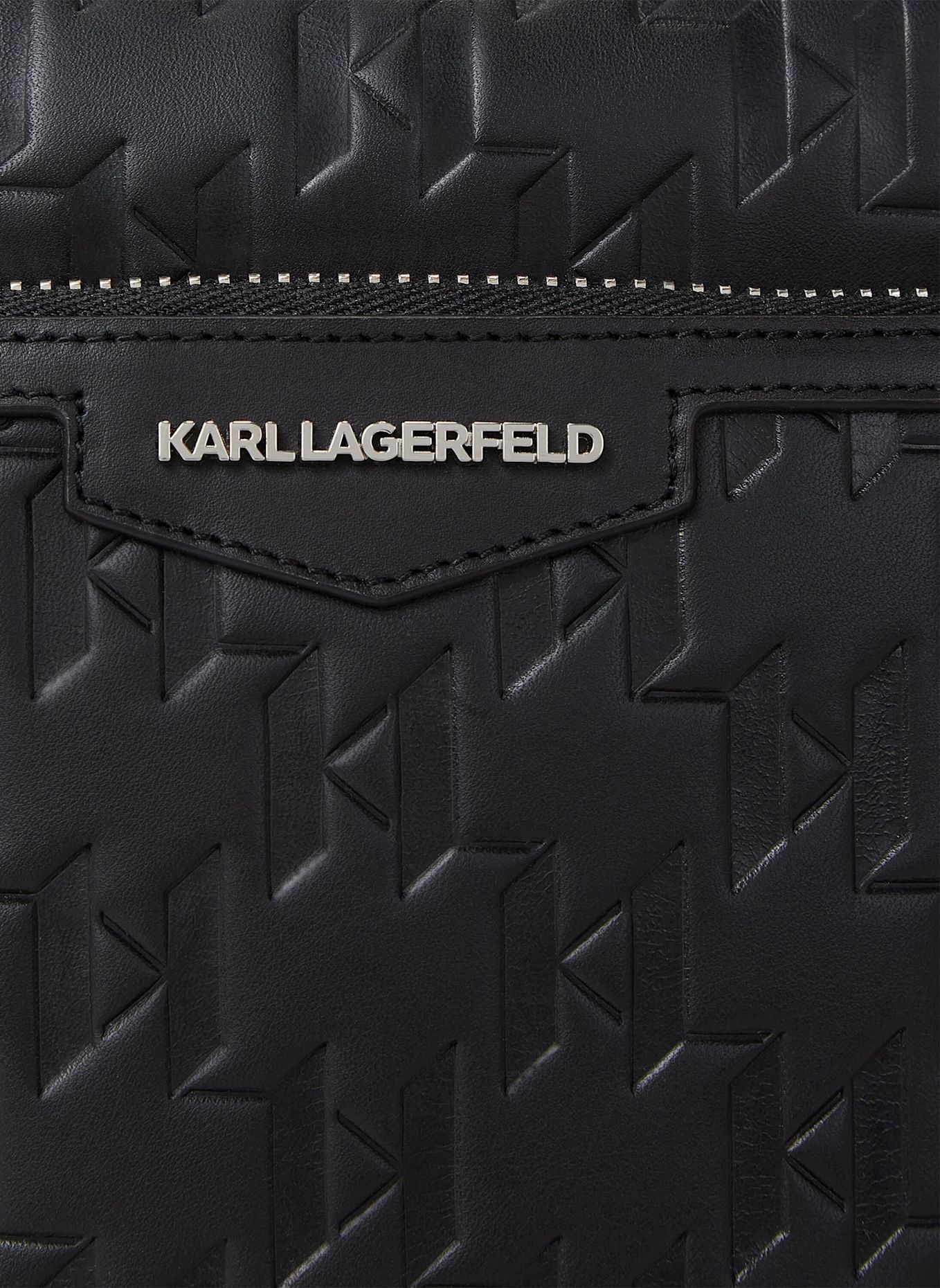 KARL LAGERFELD Umhängetasche: SCHWARZ