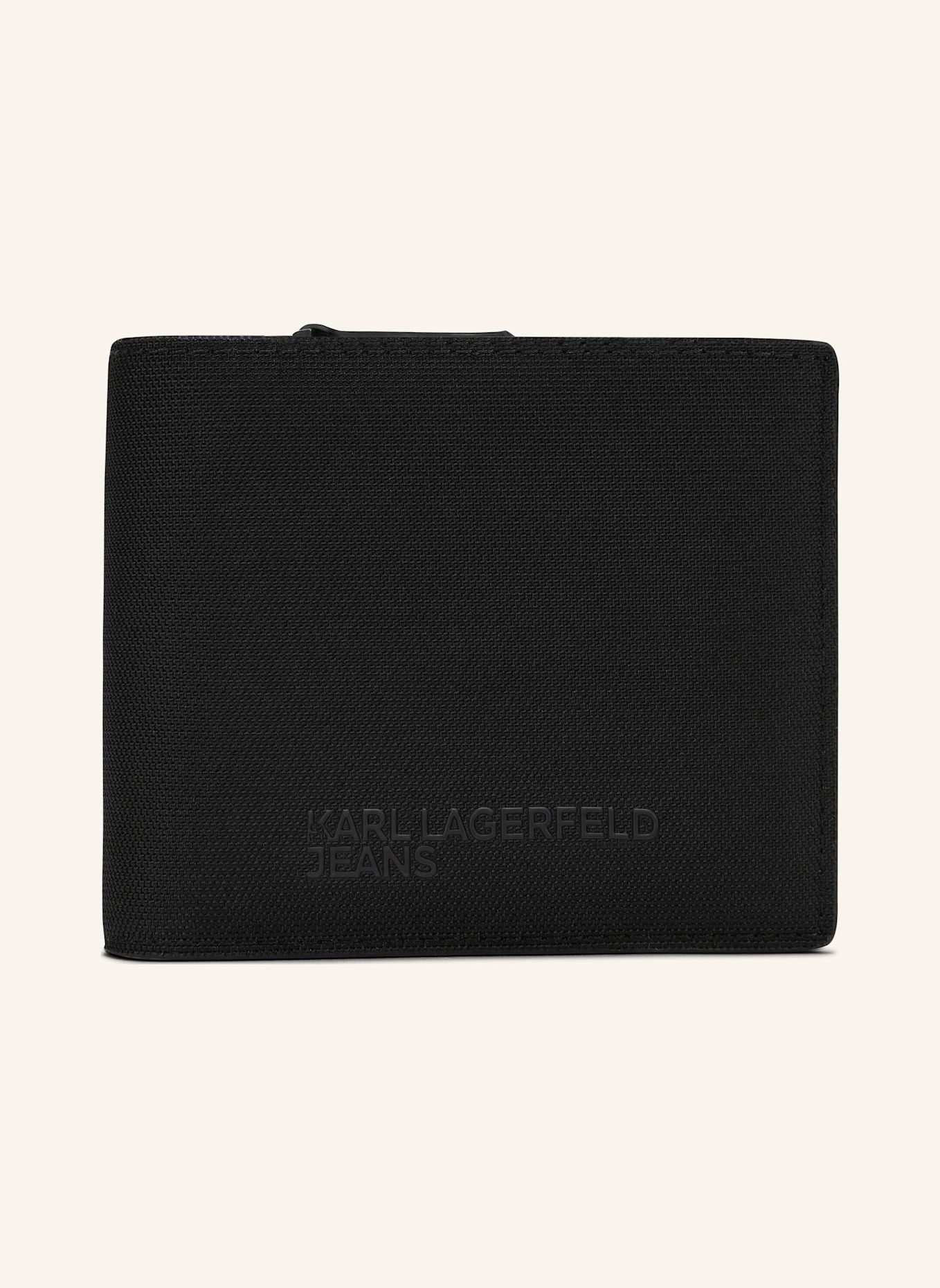 KARL LAGERFELD JEANS Geldbörse: SCHWARZ