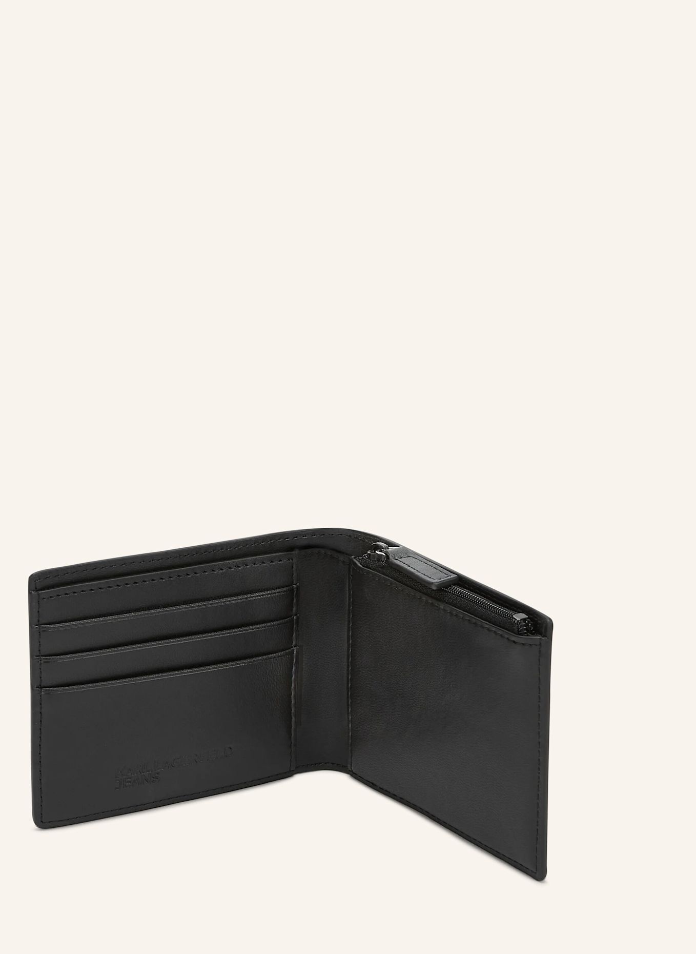KARL LAGERFELD JEANS Geldbörse: SCHWARZ