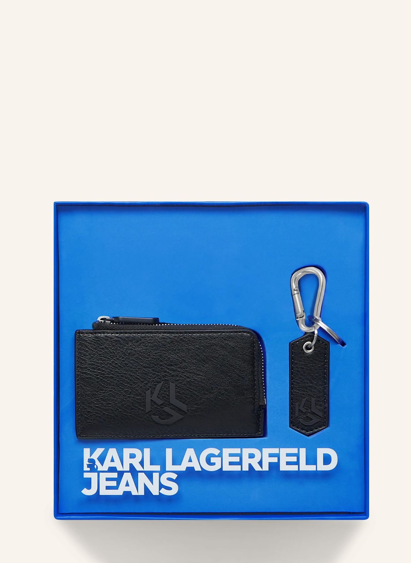KARL LAGERFELD JEANS Kartenetui: SCHWARZ