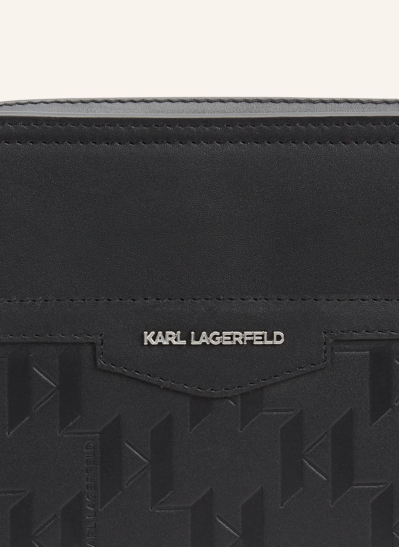 KARL LAGERFELD Pouch: SCHWARZ