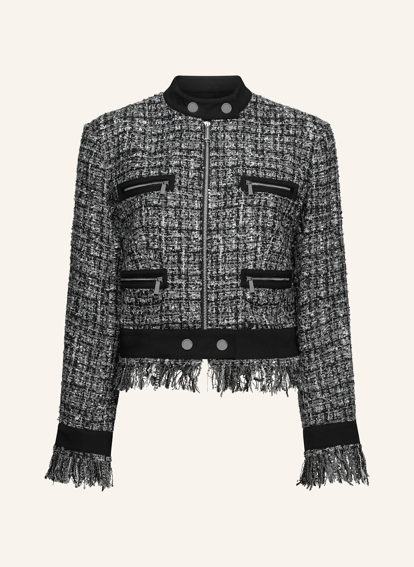 KARL LAGERFELD Jacke: SCHWARZ