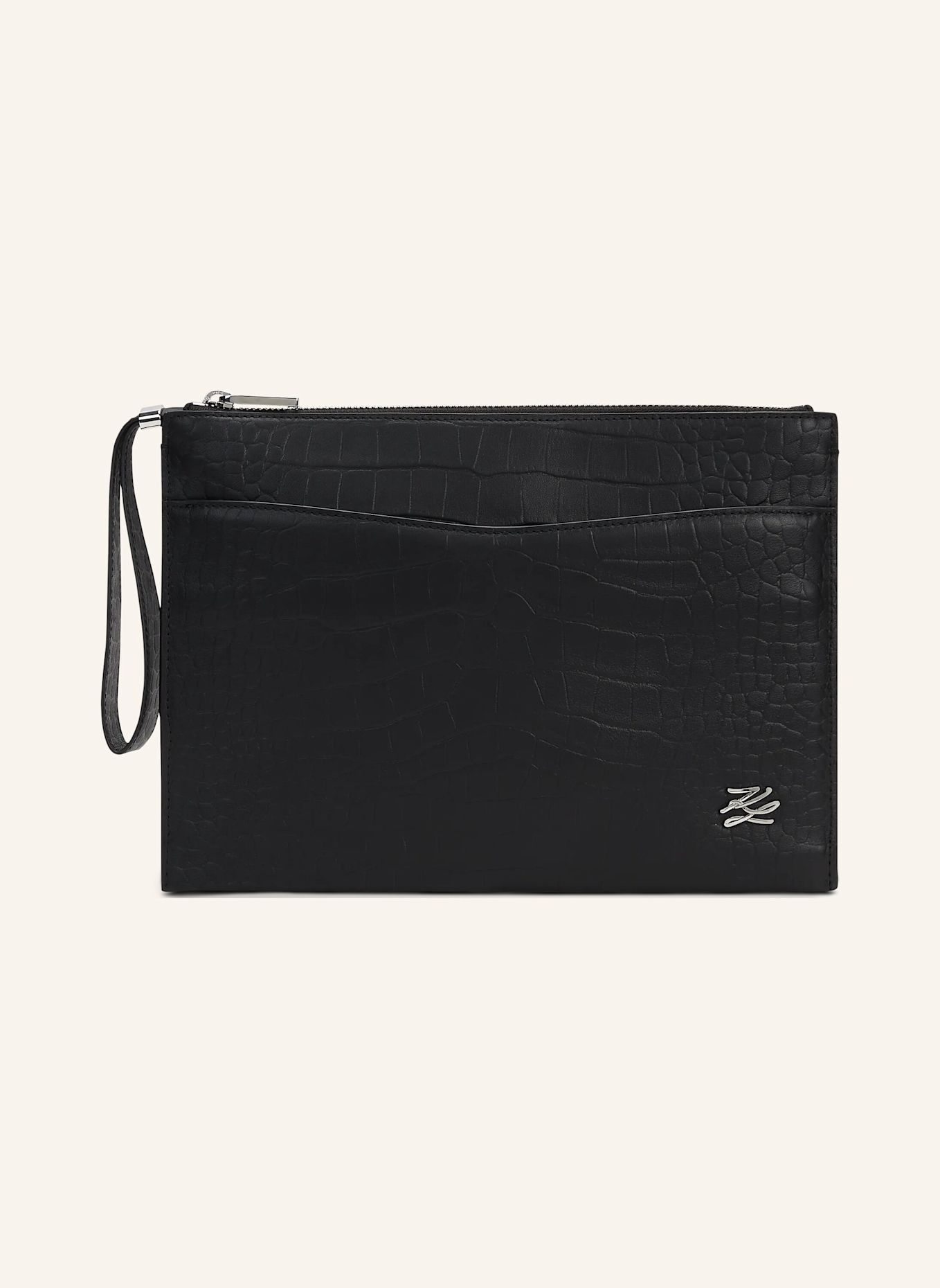 KARL LAGERFELD Pouch: SCHWARZ