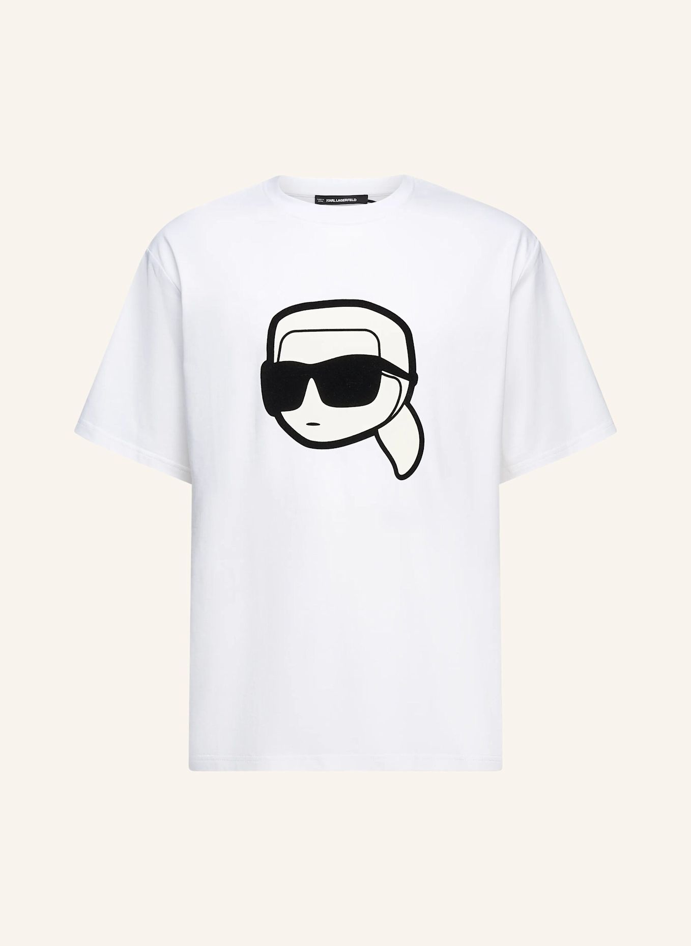 KARL LAGERFELD T-shirt: WEISS