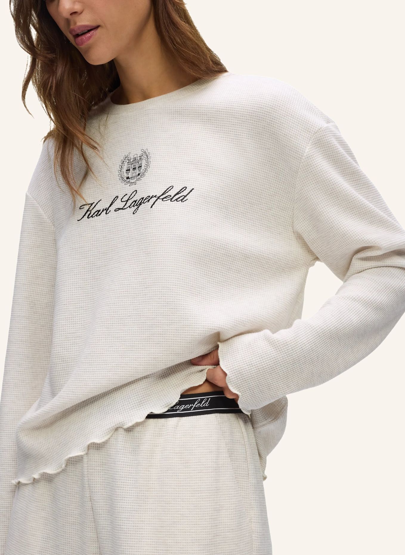 KARL LAGERFELD Nachtwäsche: BEIGE