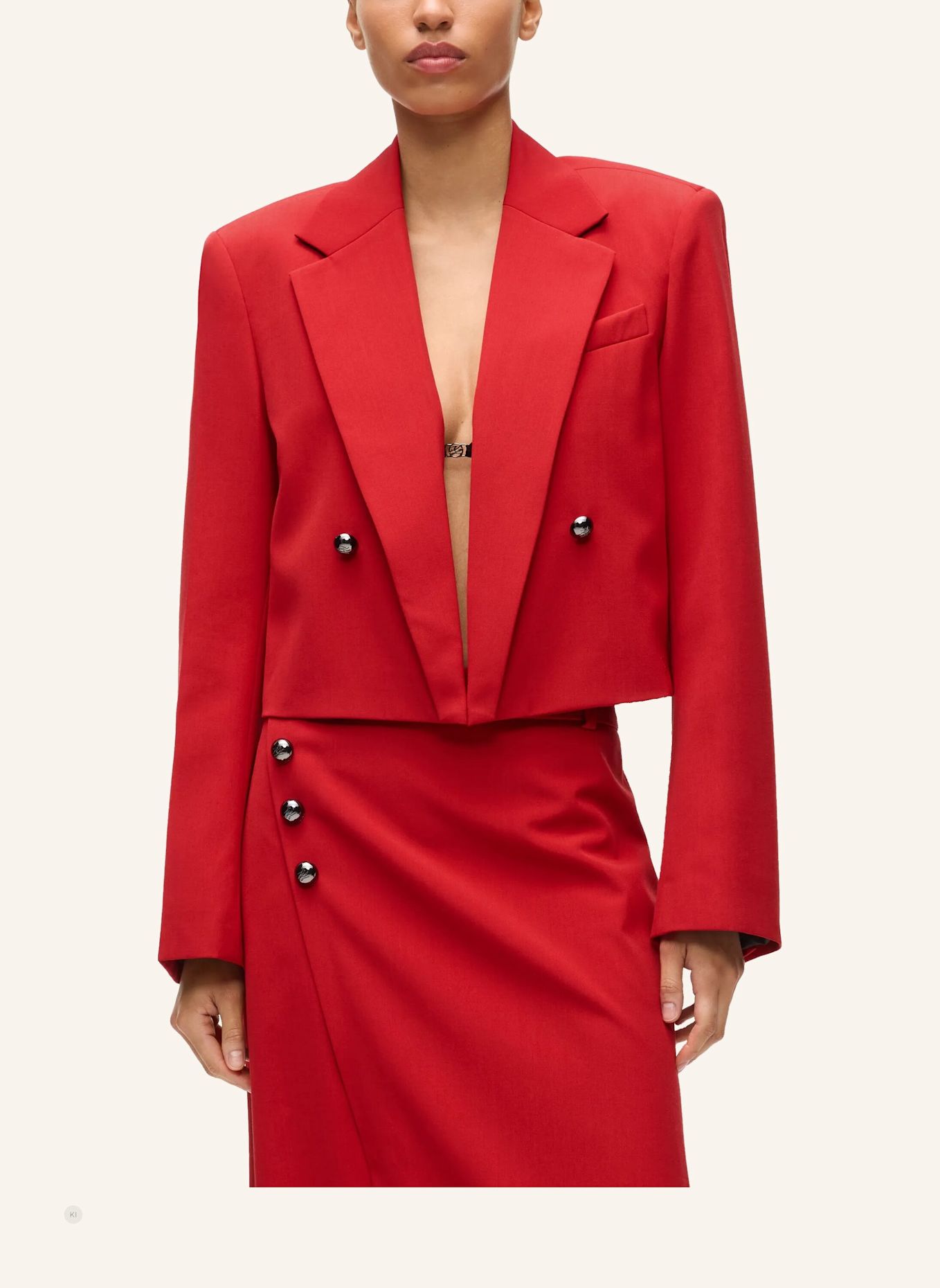 KARL LAGERFELD Blazer: ROT