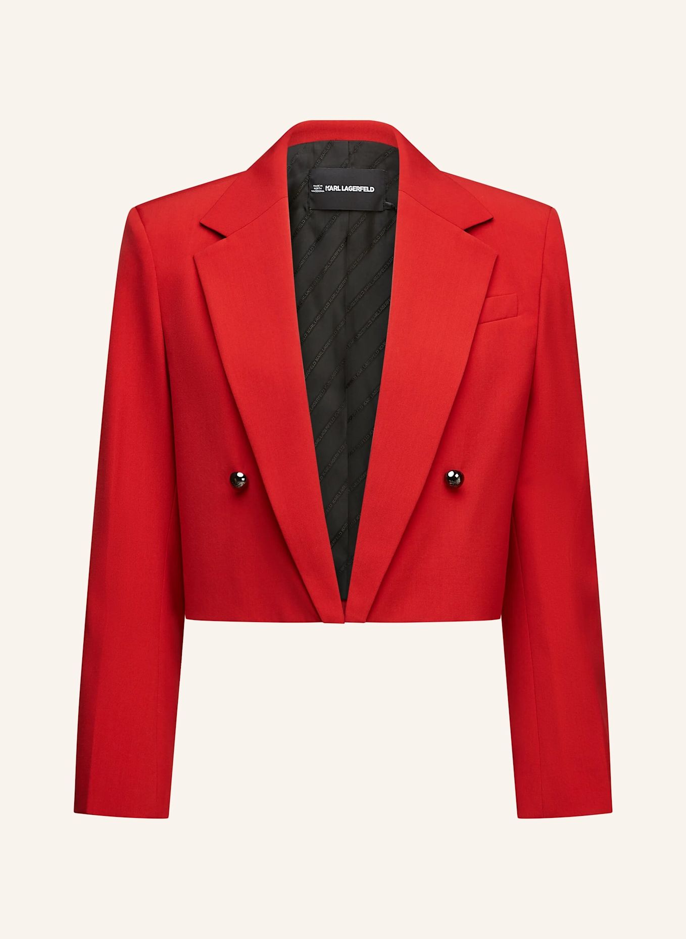KARL LAGERFELD Blazer: ROT