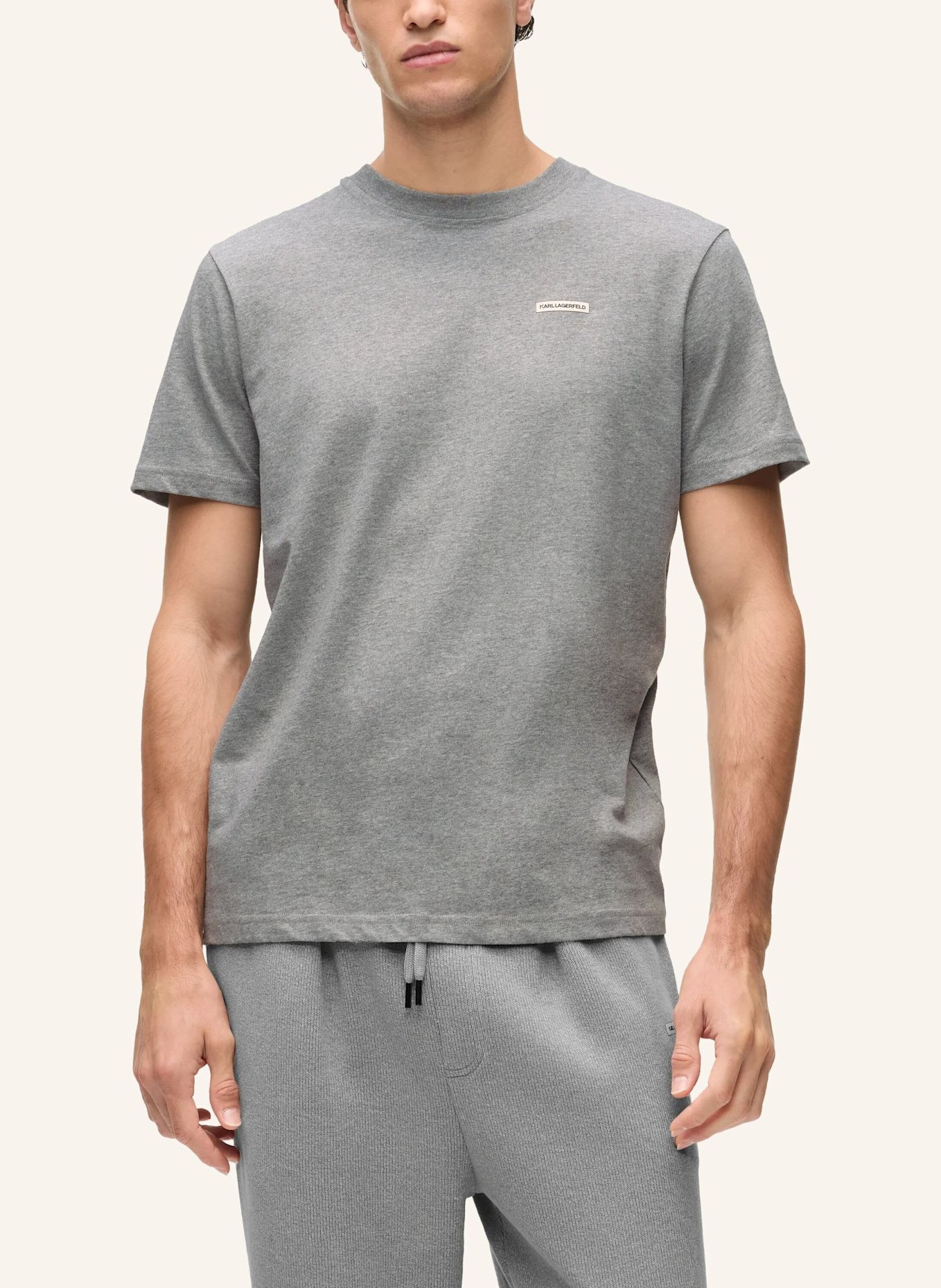KARL LAGERFELD Top: GRAU