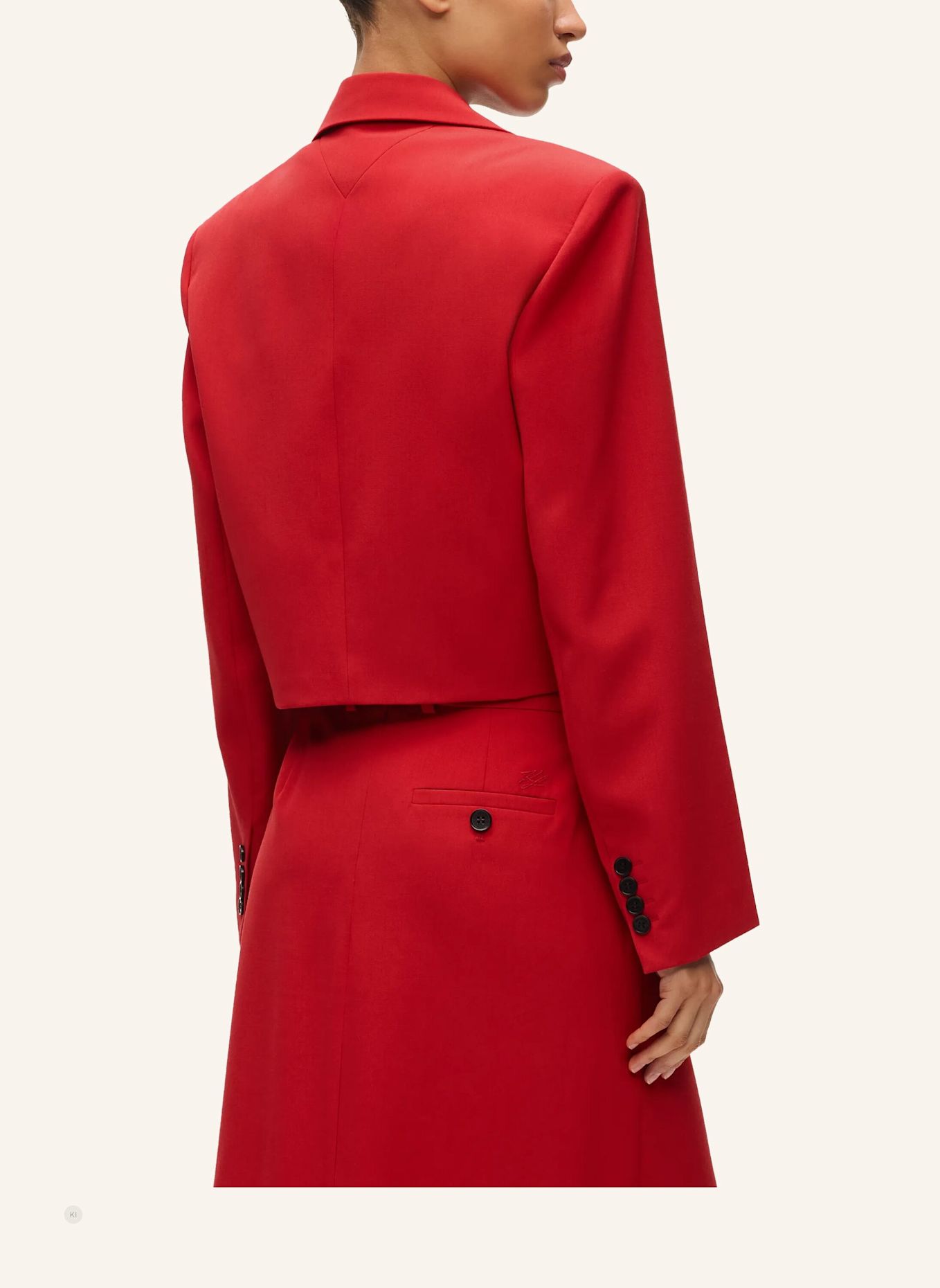 KARL LAGERFELD Blazer: ROT