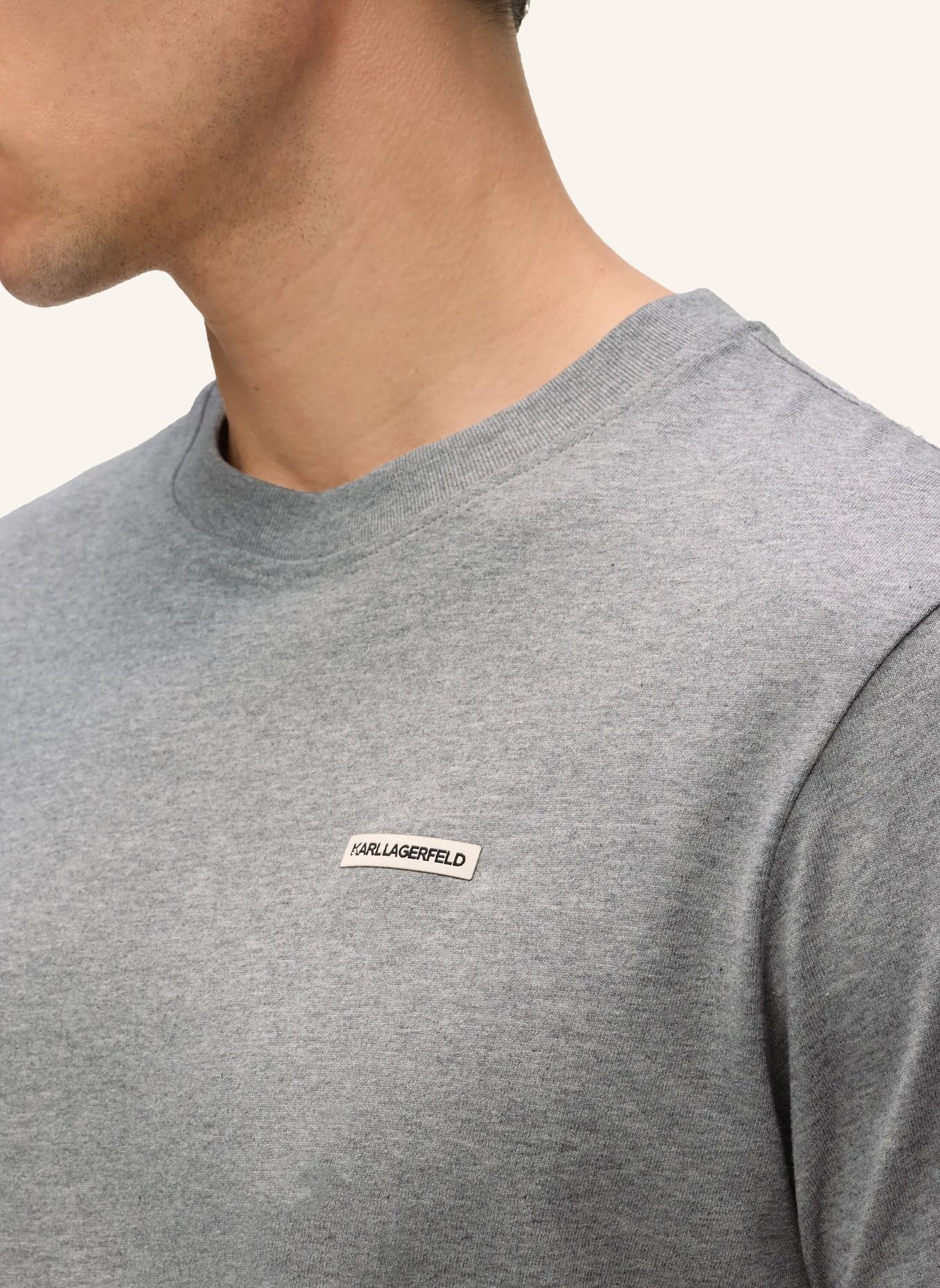 KARL LAGERFELD Top: GRAU